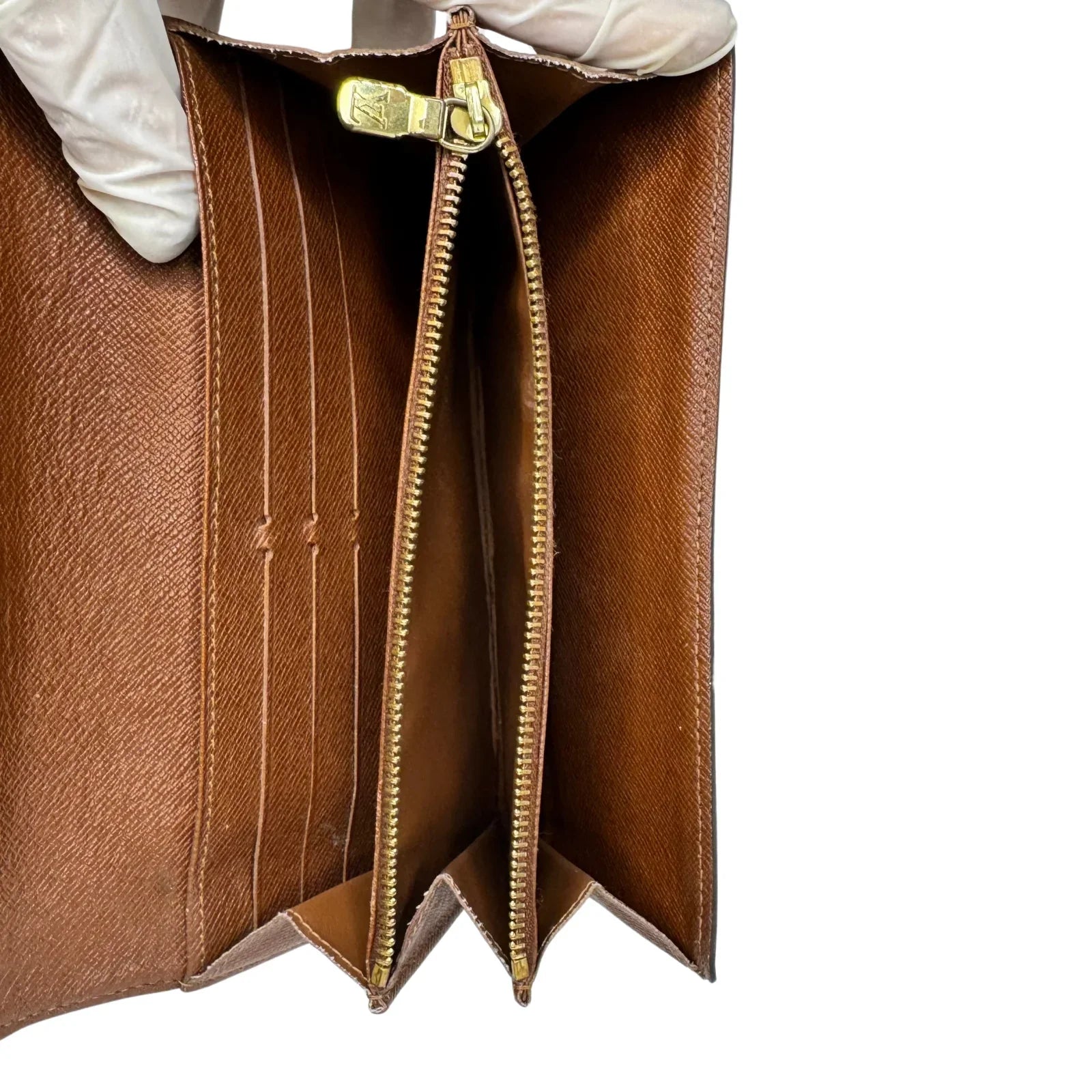 Louis Vuitton Monogram Canvas Sarah Long Wallet - Lost Designer