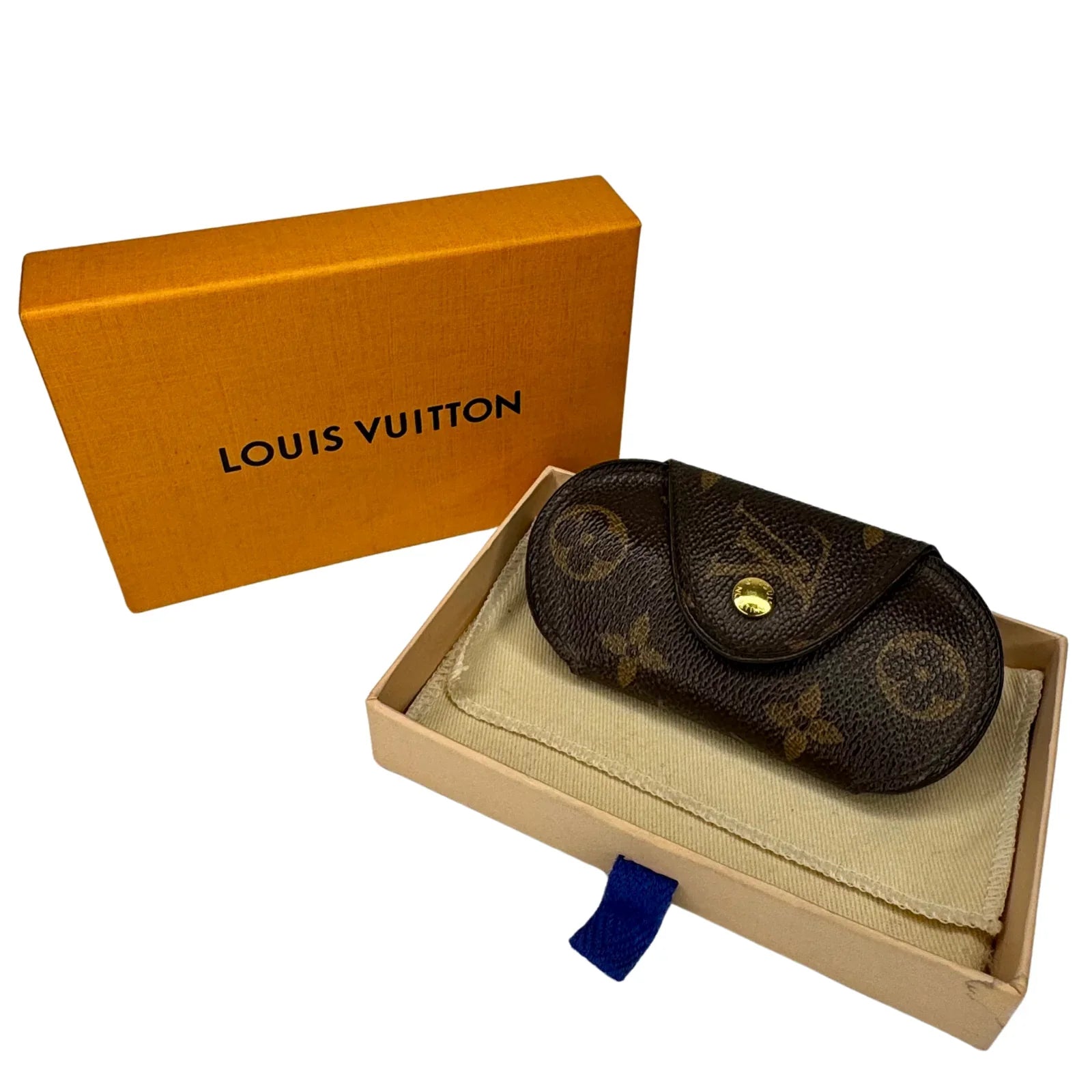 Louis Vuitton Monogram Round Pouch Key Holder GM - Lost Designer