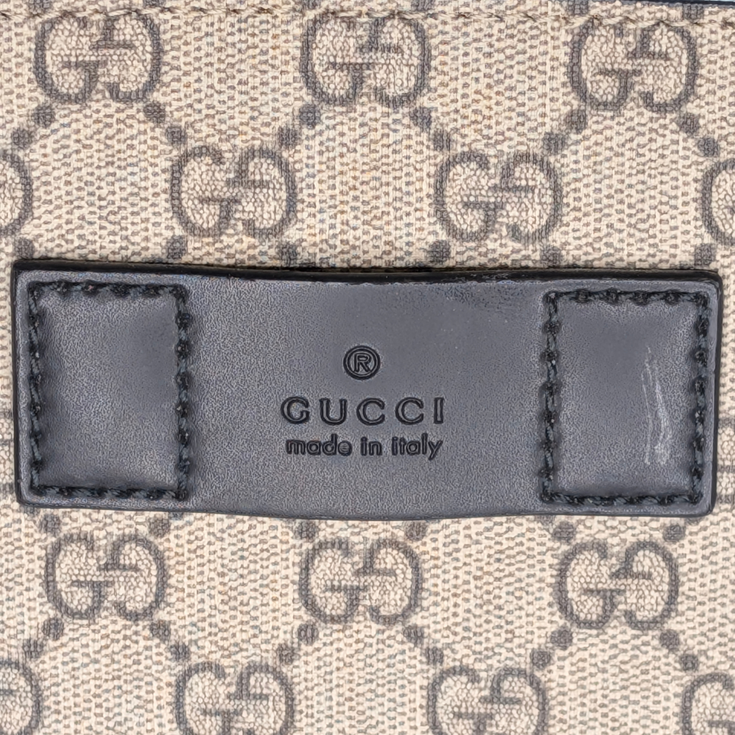 Gucci GG Supreme Monogram Vertical Tote
