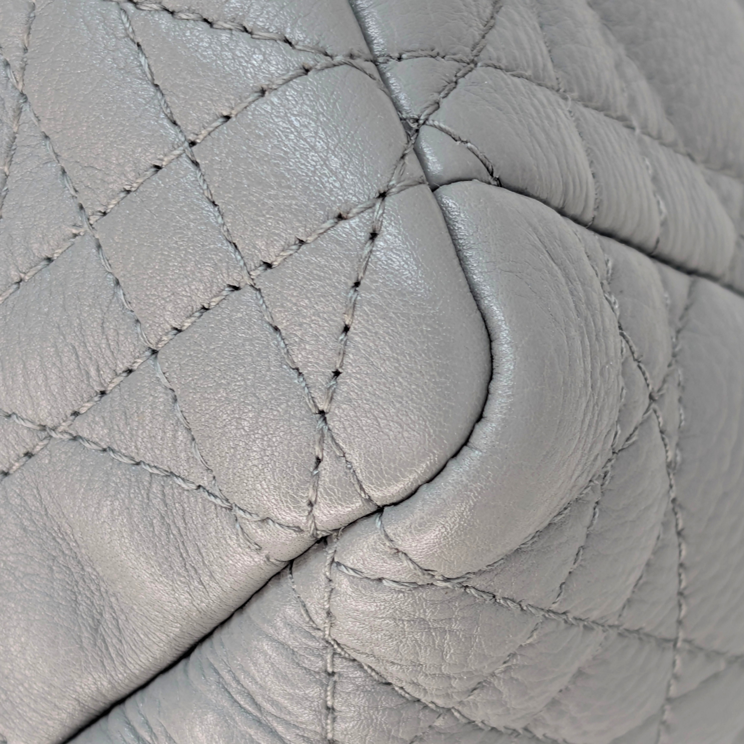 Dior Medium Caro Bag Supple Cannage Calfskin Stone Gray