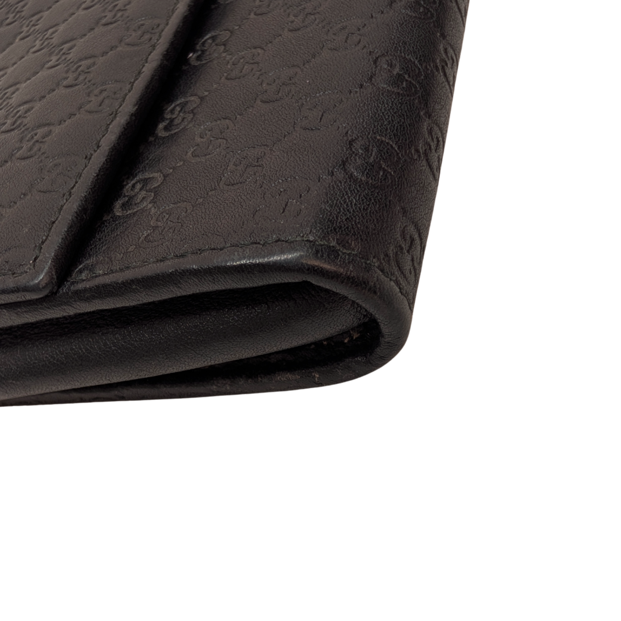Gucci Microguccissima Clutch Wallet Black
