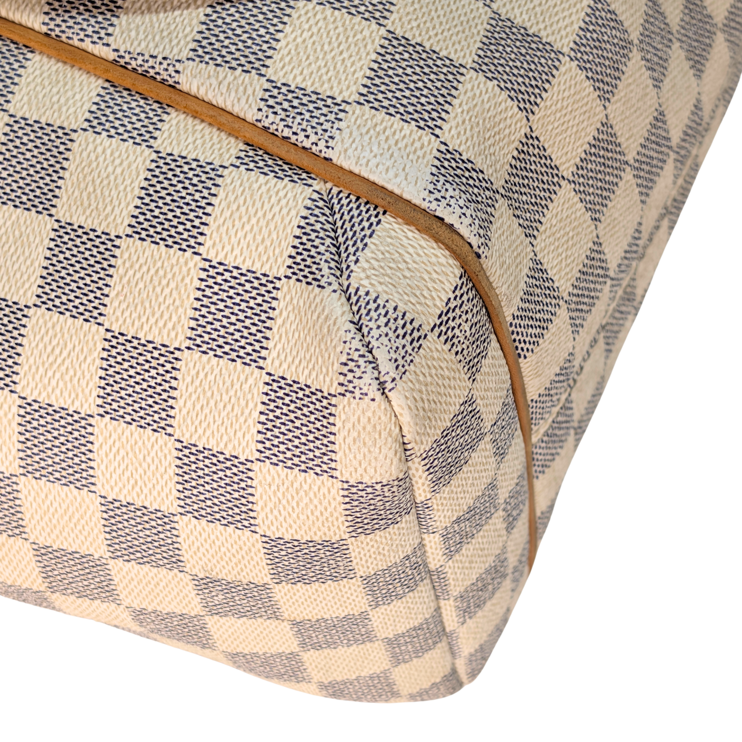 Louis Vuitton Totally MM Damier Azur Shoulder Bag