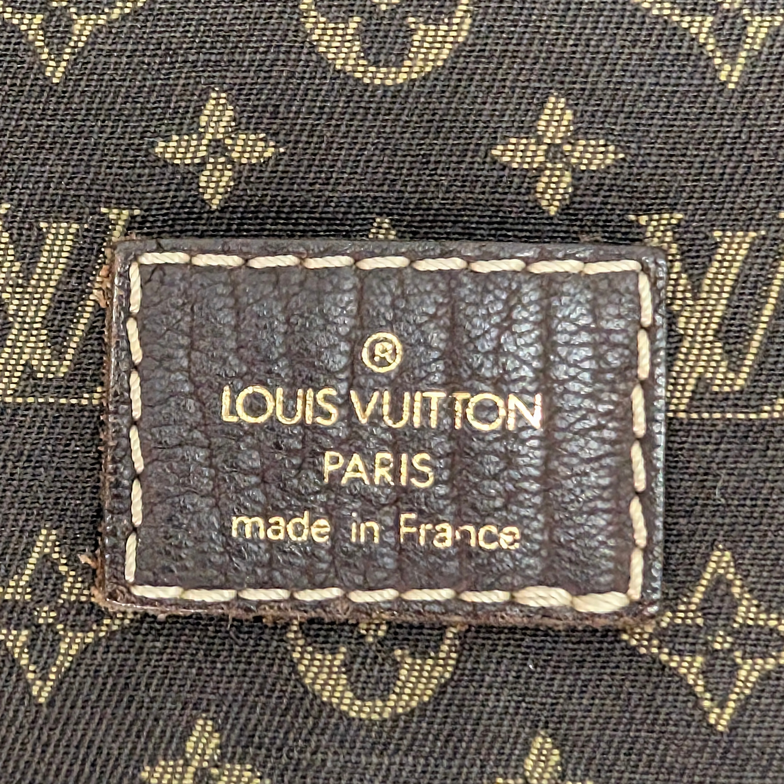 Louis Vuitton Saumur 30 Mini Lin Monogram Crossbody Bag
