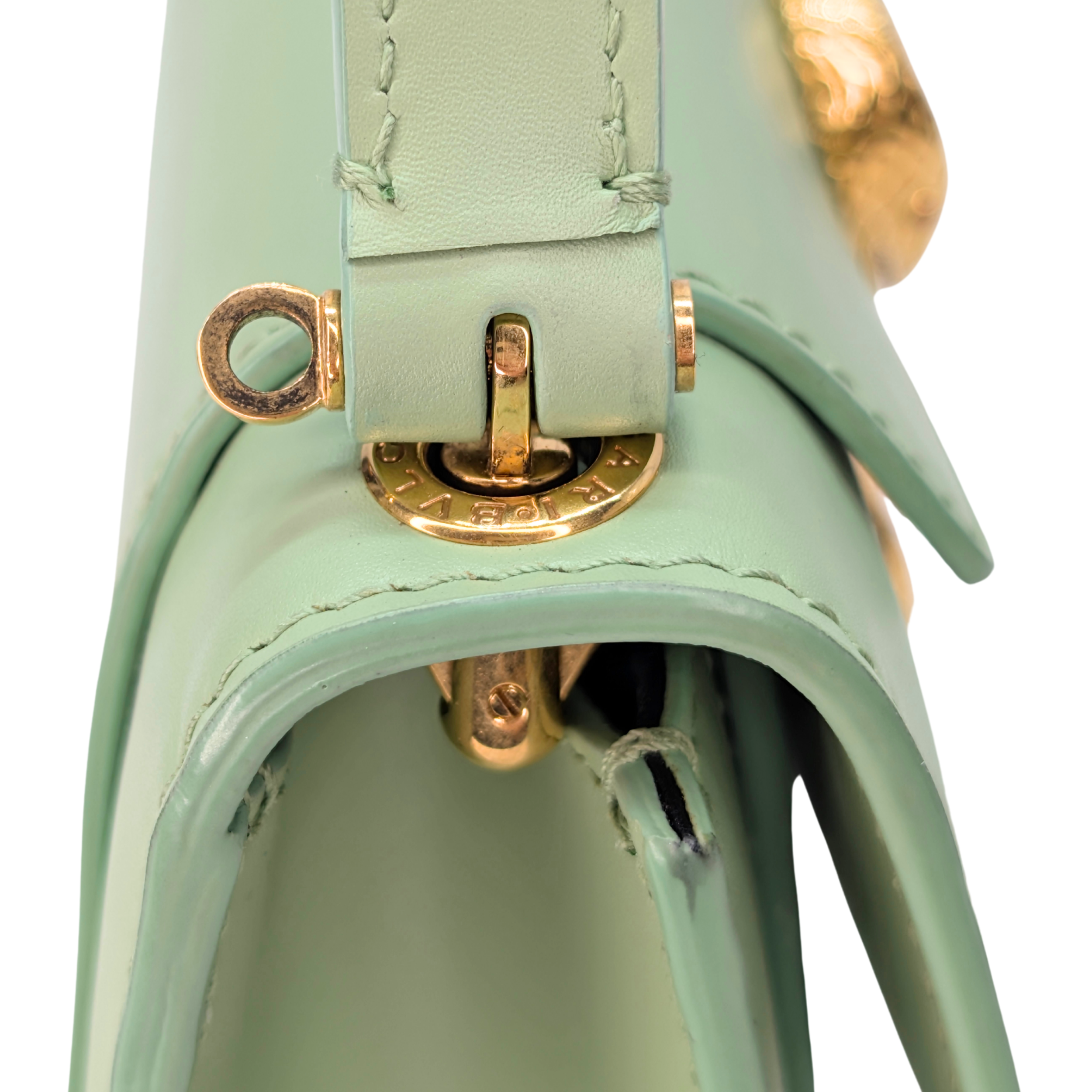 Bvlgari X Alexander Wang Serpenti Bag Sage Green
