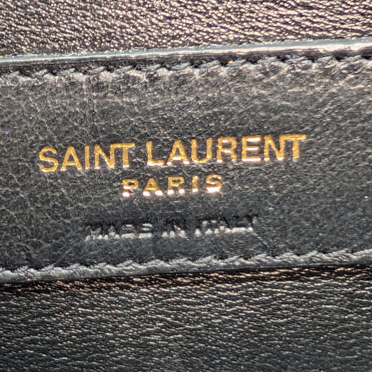 Saint Laurent Becky Chain Bag Small Black