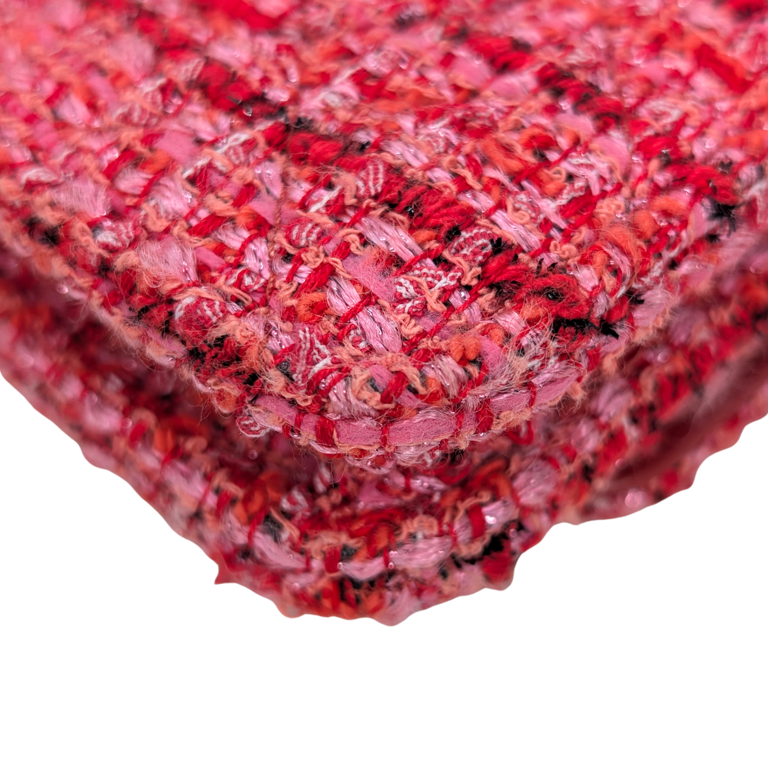 Chanel 2.55 Reissue Tweed Wallet on Chain Pink