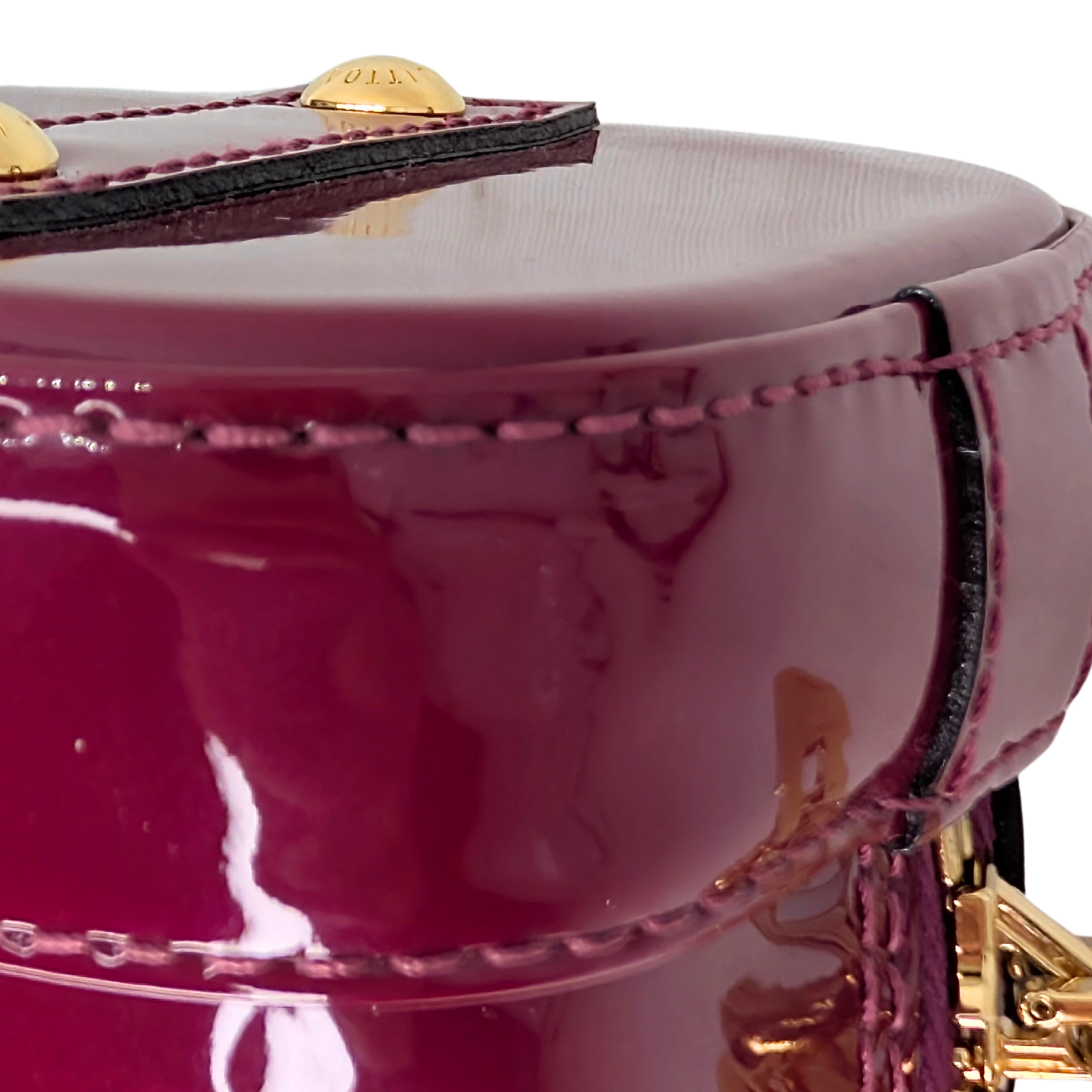 Louis Vuitton Alma BB Monogram Vernis purple