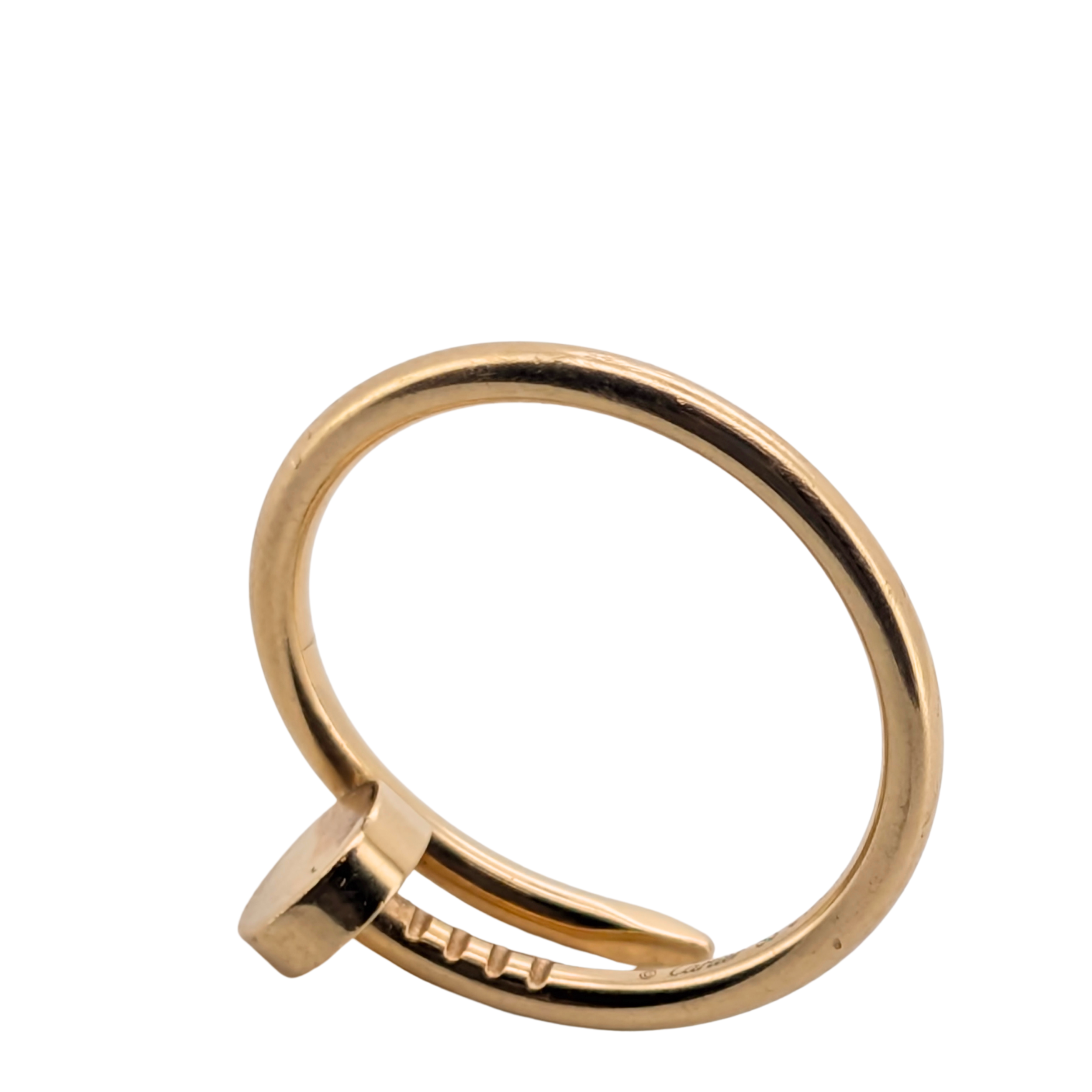 Cartier Juste un Clou Ring Small Model 18k Yellow Gold