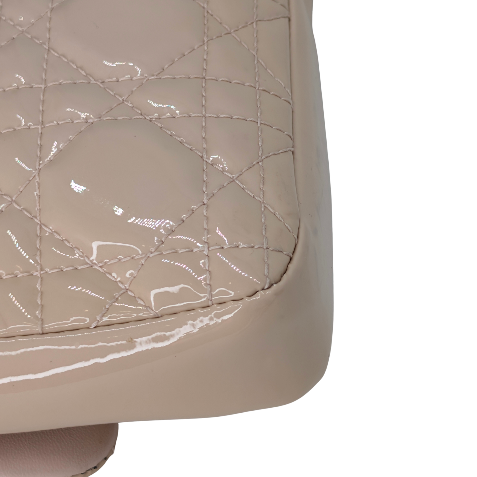 Dior Cannage Shoulder Bag Beige