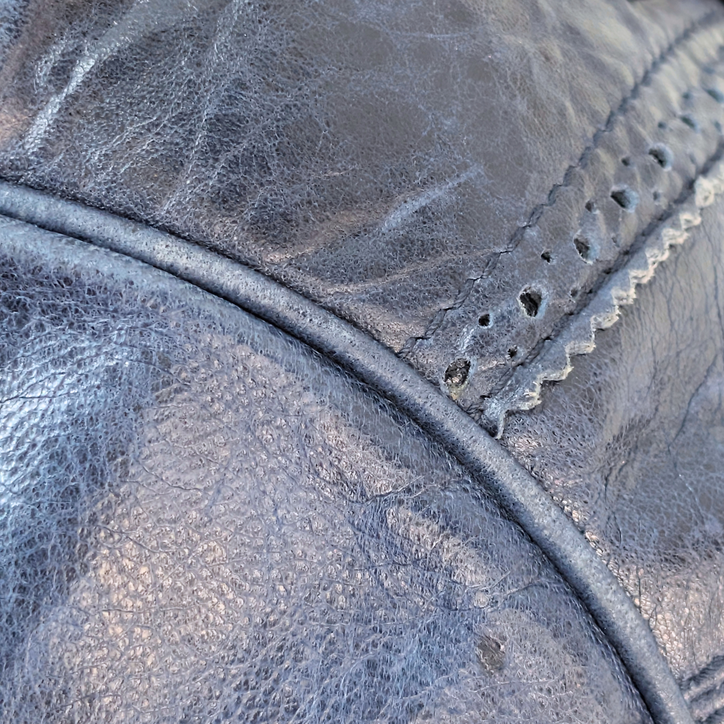 Balenciaga Pompon Motocross City Bag Navy