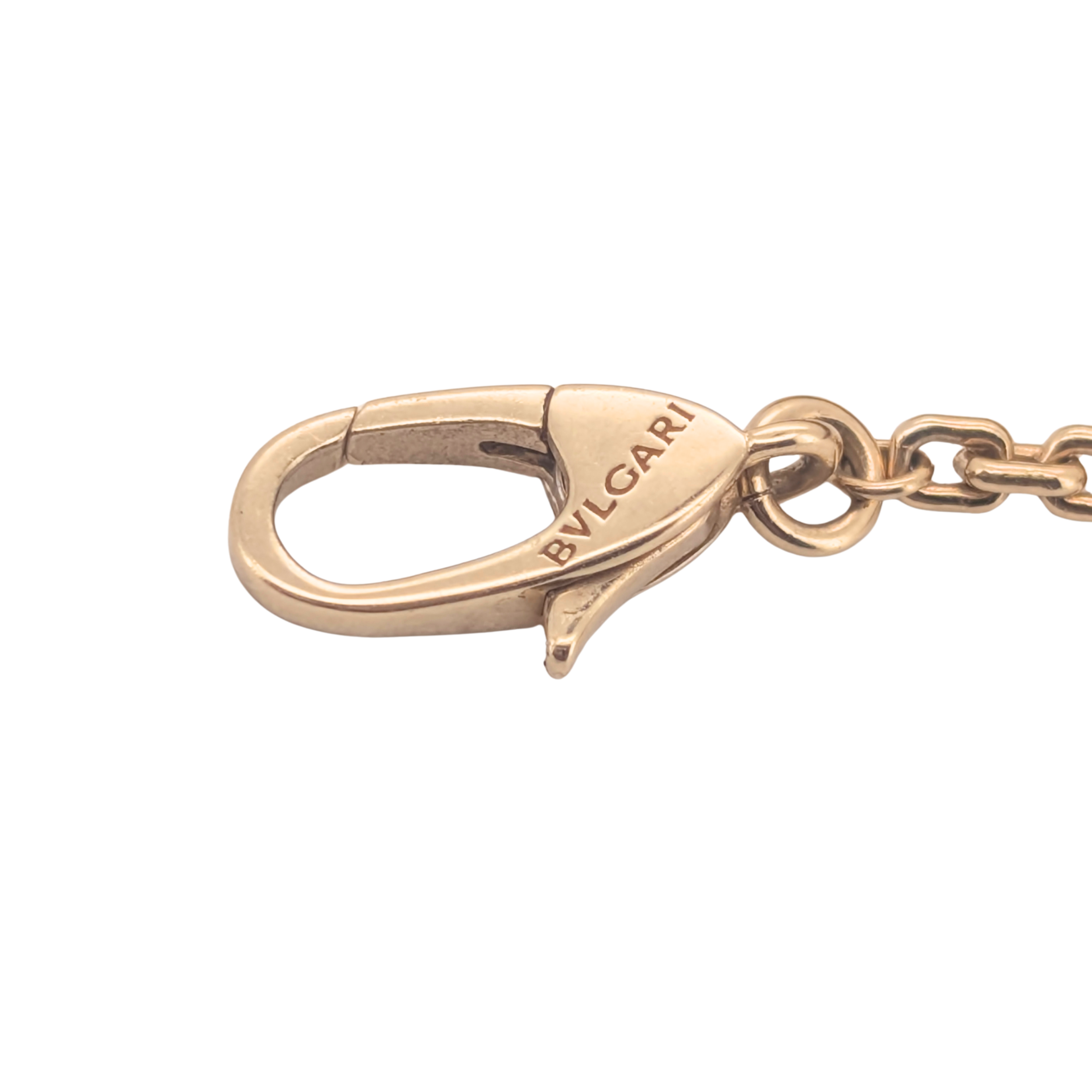 Bvlgri Serpenti Viper Necklace Diamond 18k Yellow Gold