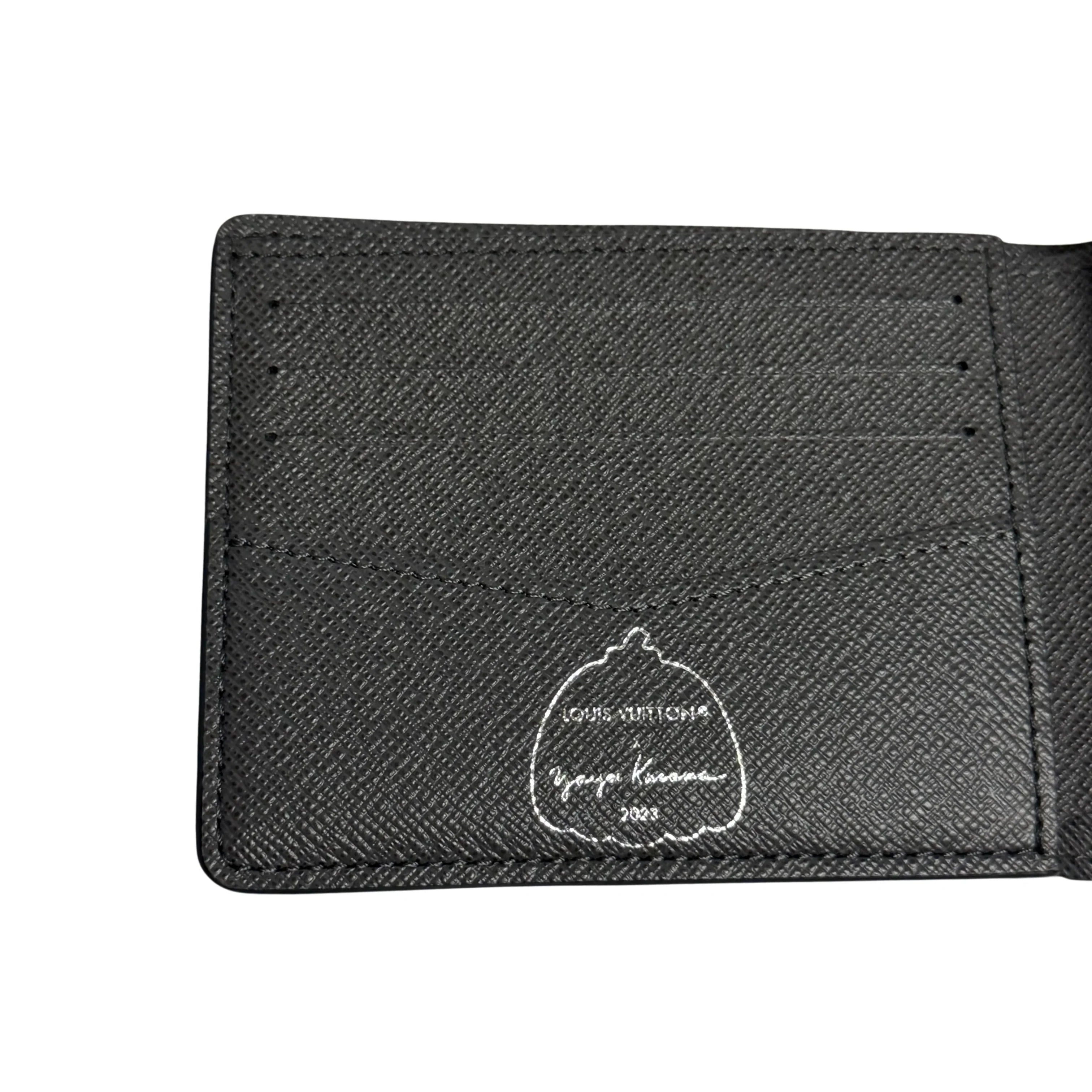 Louis Vuitton X Yayoi Kusama limited edition Eclipse Reverse Pumpkin Slender Wallet - Lost Designer