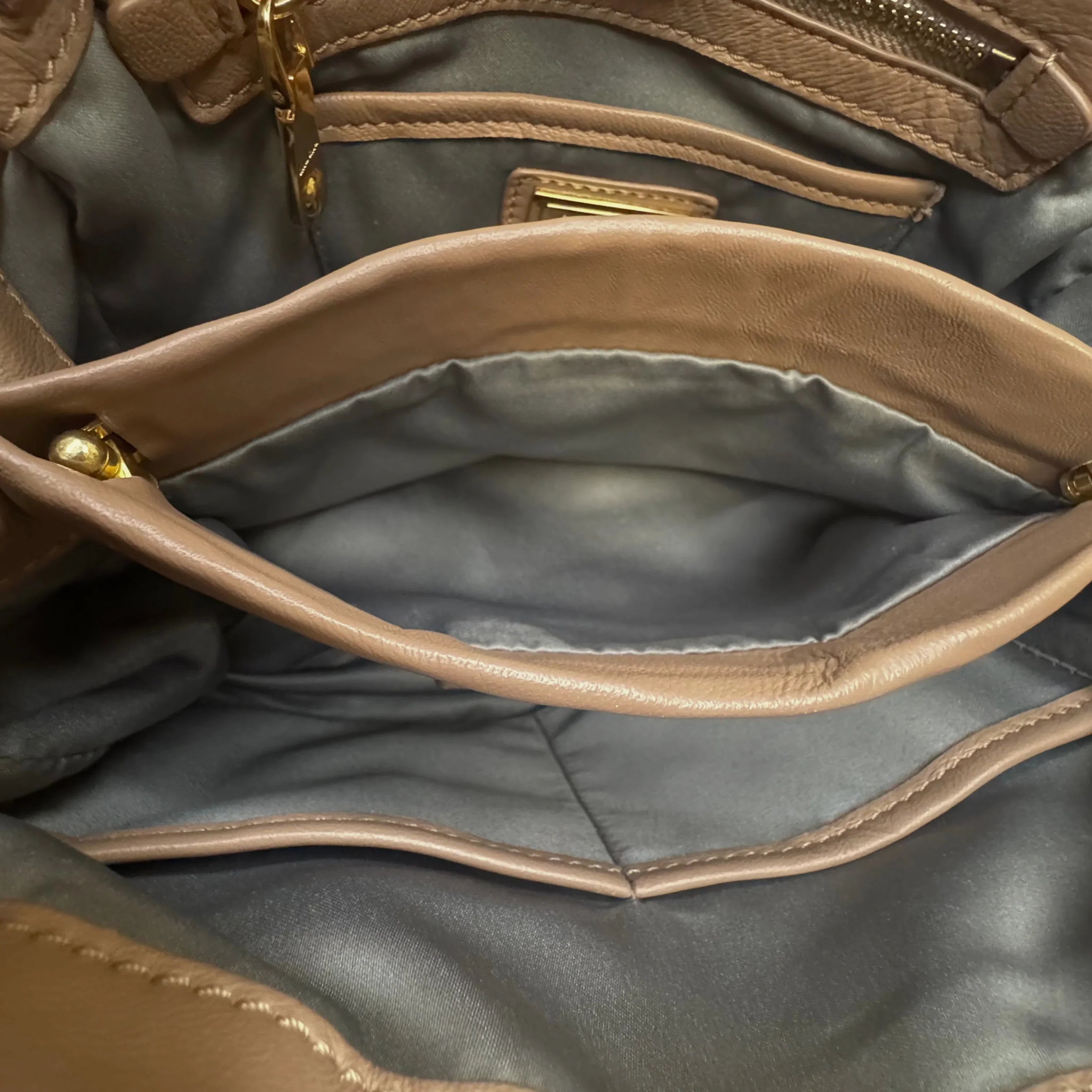 Miu Miu Nappa Matelassé leather Top Handle Bag - Lost Designer