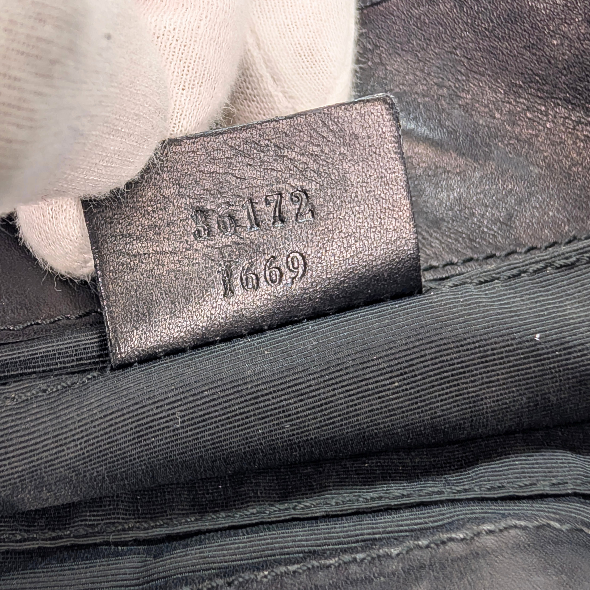 Gucci GG Denim Small Shoulder Tote Bag