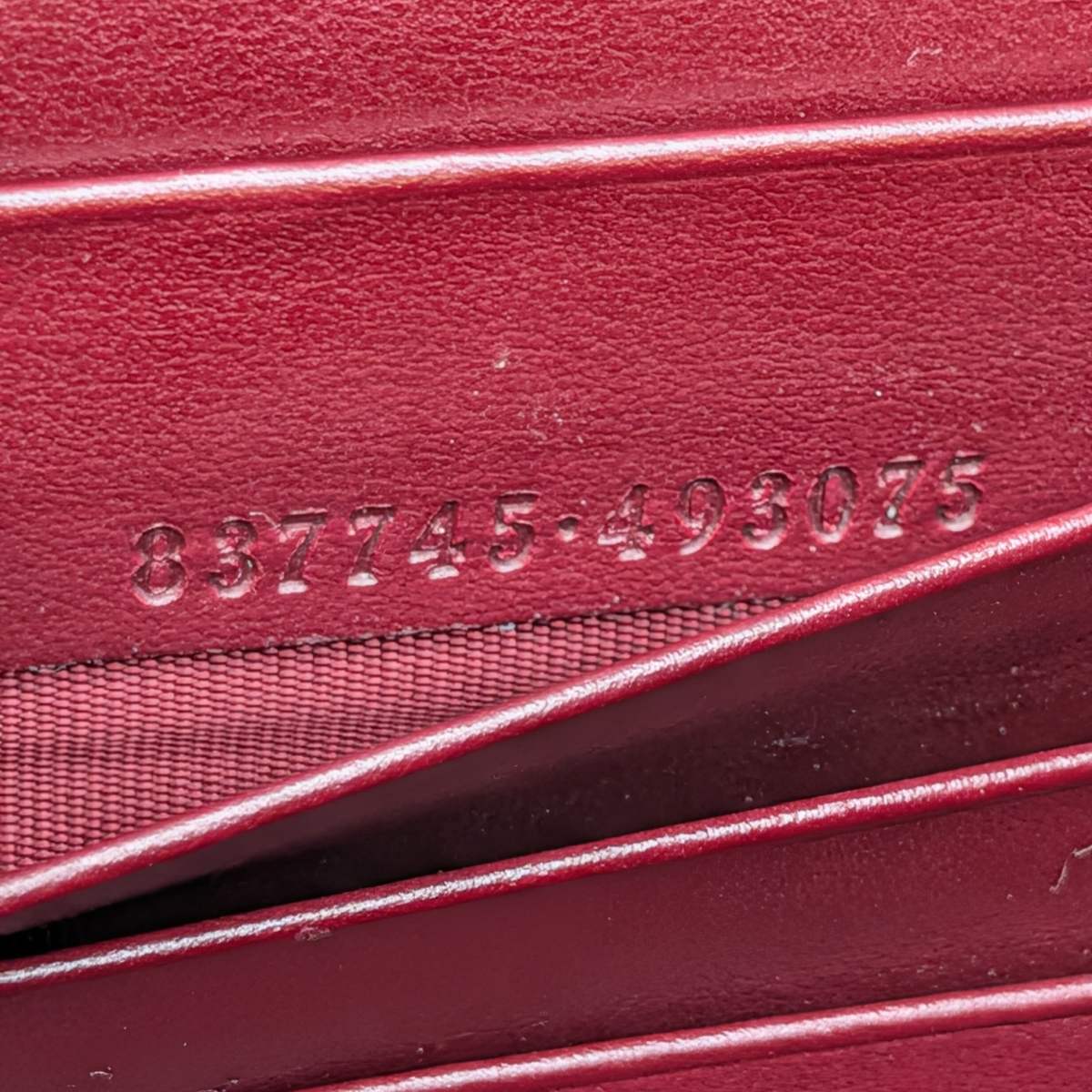 Gucci Marmont Small Wallet on Chain Bag Burgundy