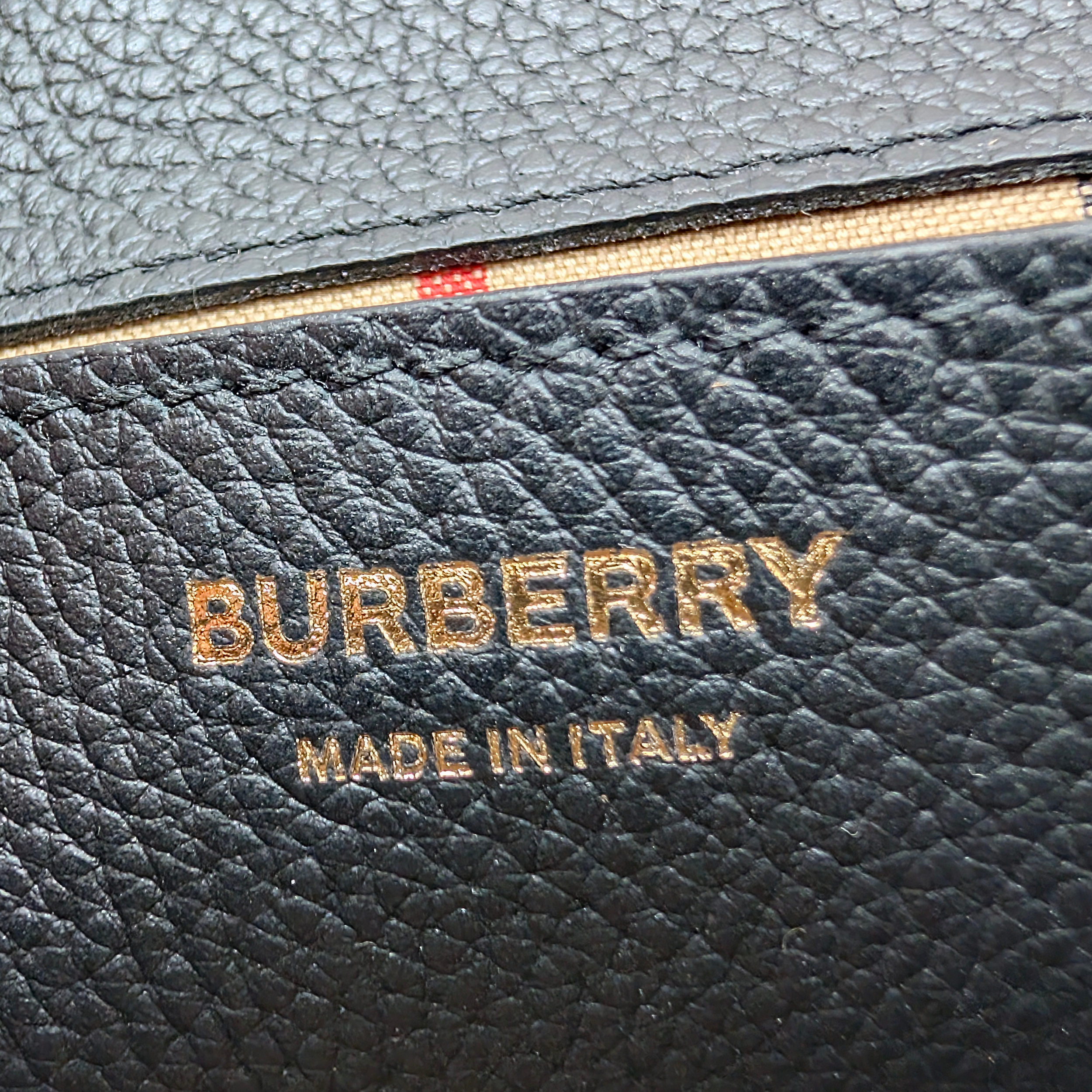 Burberry Note Medium Crossbody Bag Black