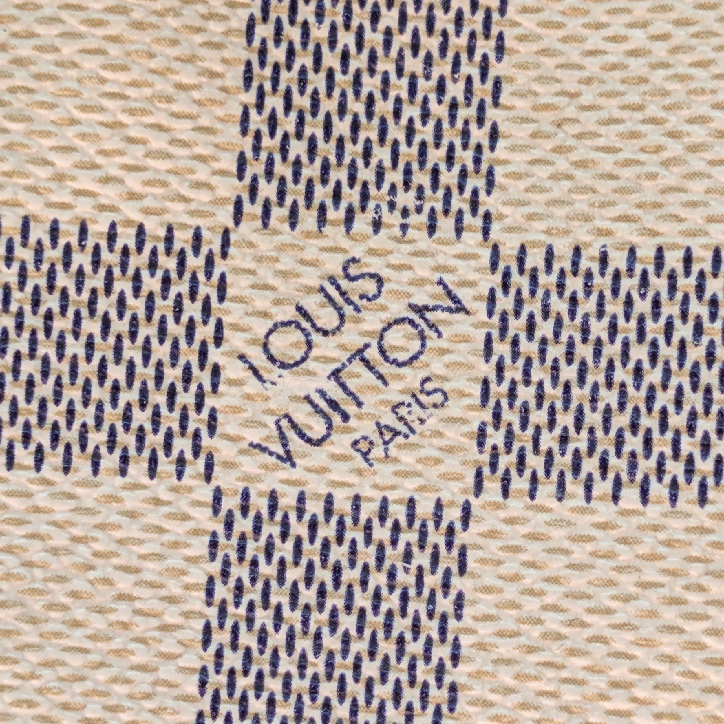 Louis Vuitton Totally MM Damier Azur Shoulder Bag