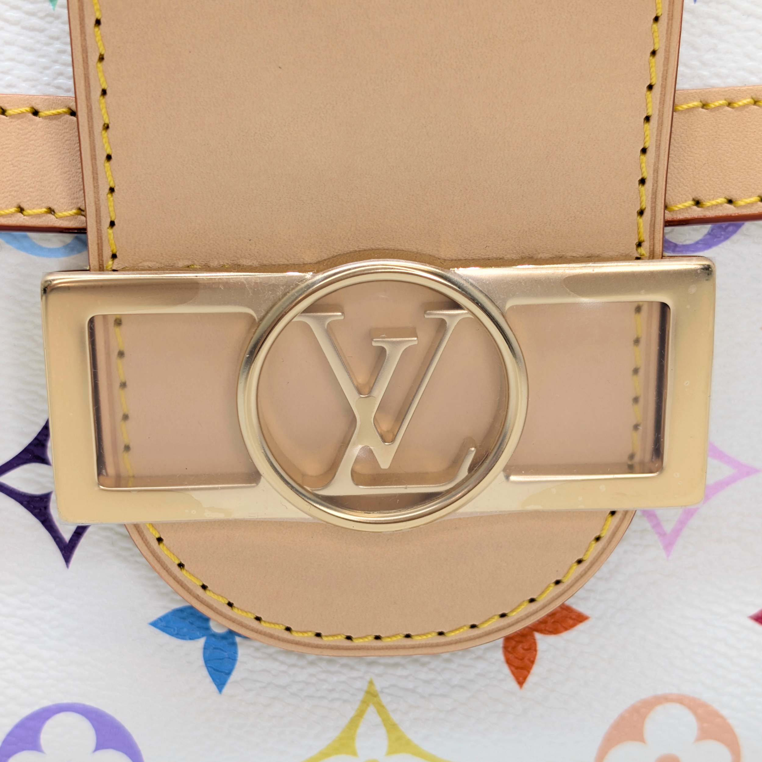 Louis Vuitton x Takashi Murakami Dauphine GM Multicolour Bag