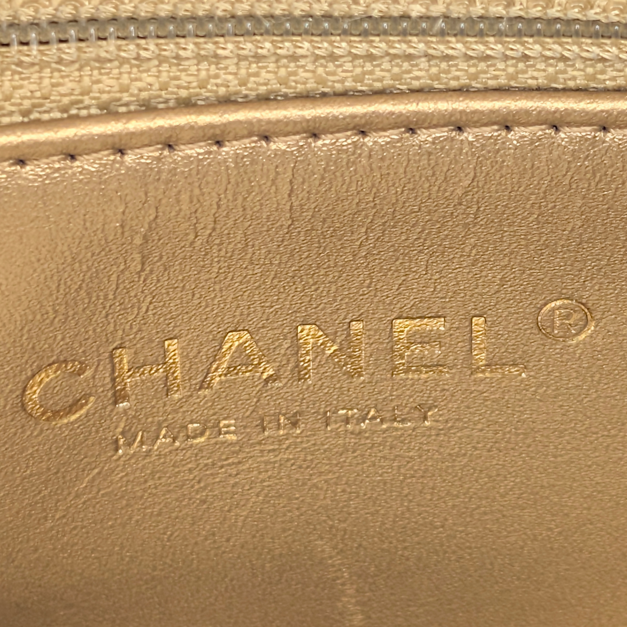 Chanel Small Trendy Spirit Top Handle Flap Bag Lambskin Black