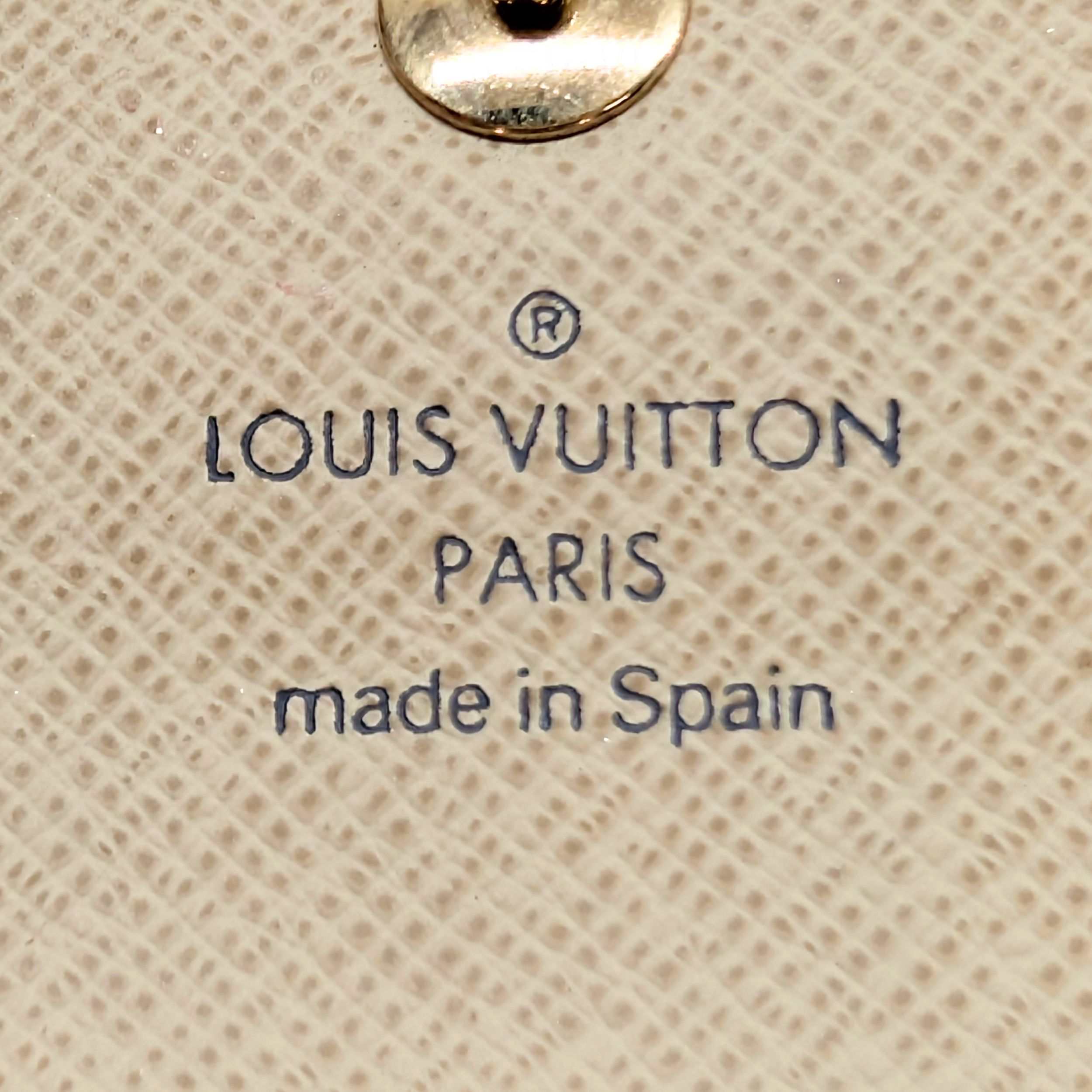 Louis Vuitton PF Alexandra Damier Azur Wallet
