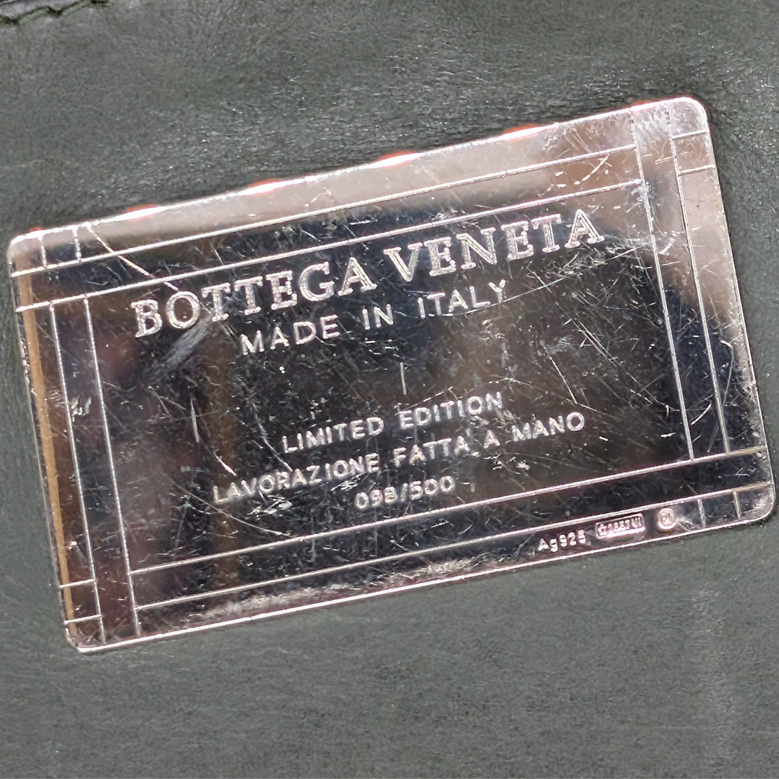 Bottega Veneta Intrecciato Leather Large Cabat Tote Bag Dark Olive Green