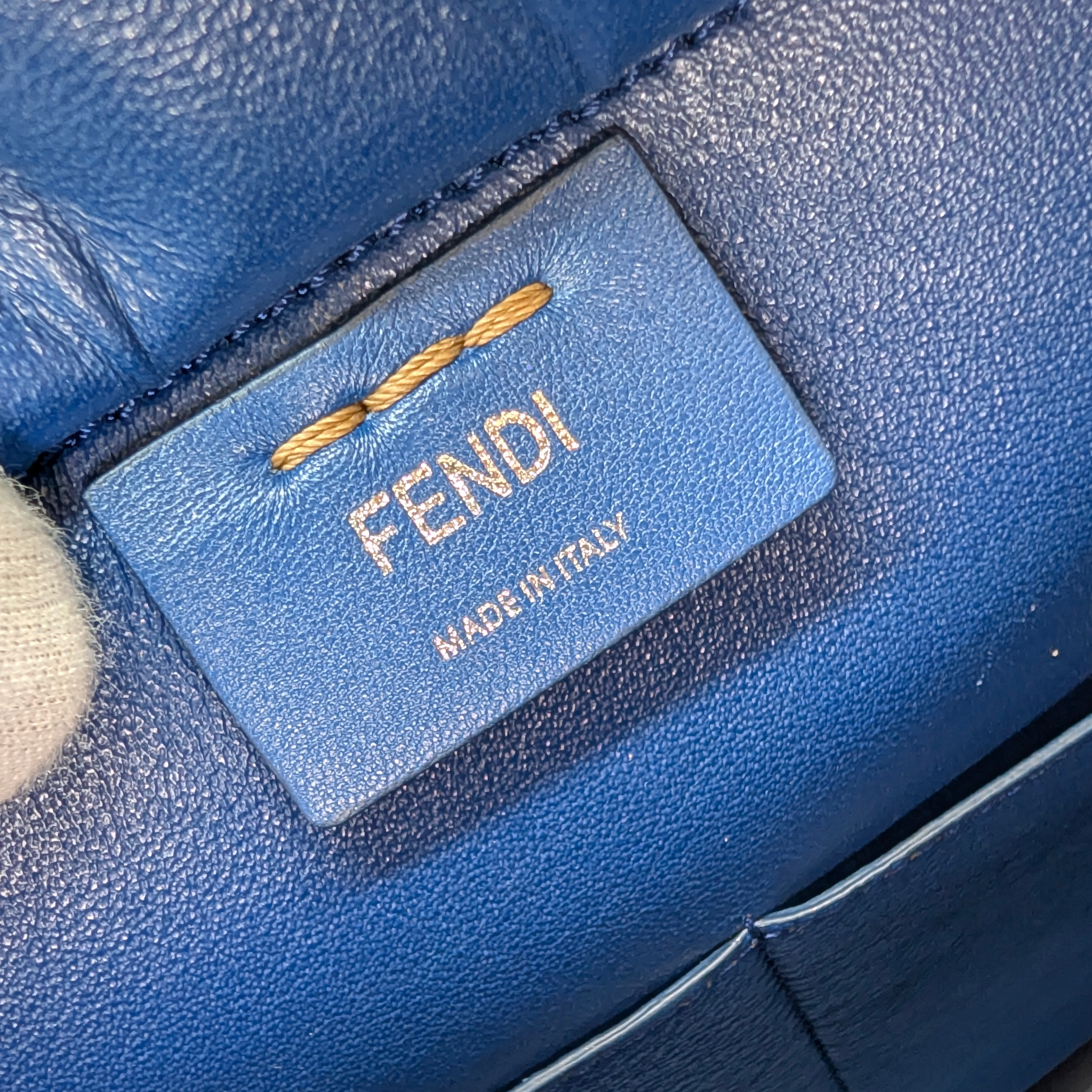 Fendi 3Jours Tote Bag Leather Camel Beige