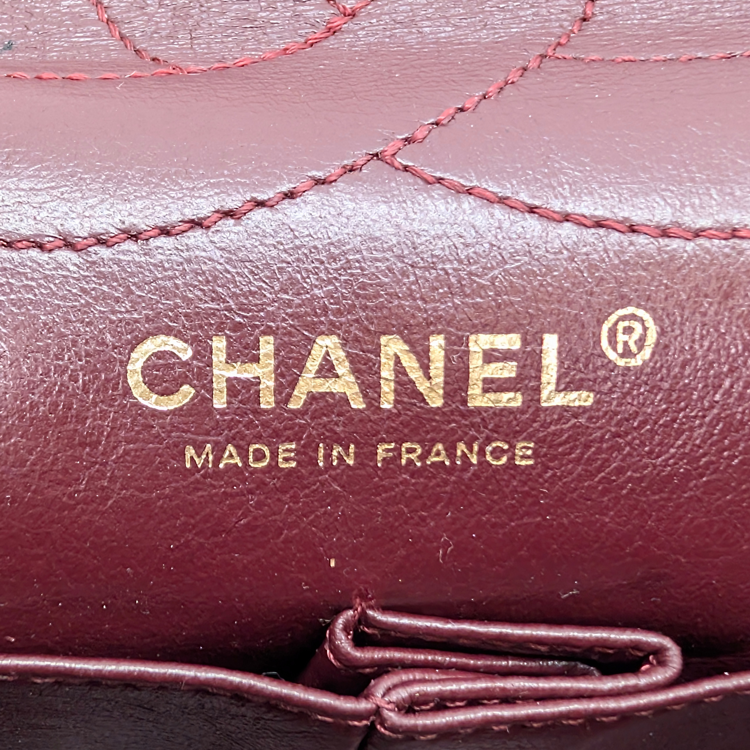 Chanel Chanel 2.55 Reissue 227 Flap Bag 22 Series Black