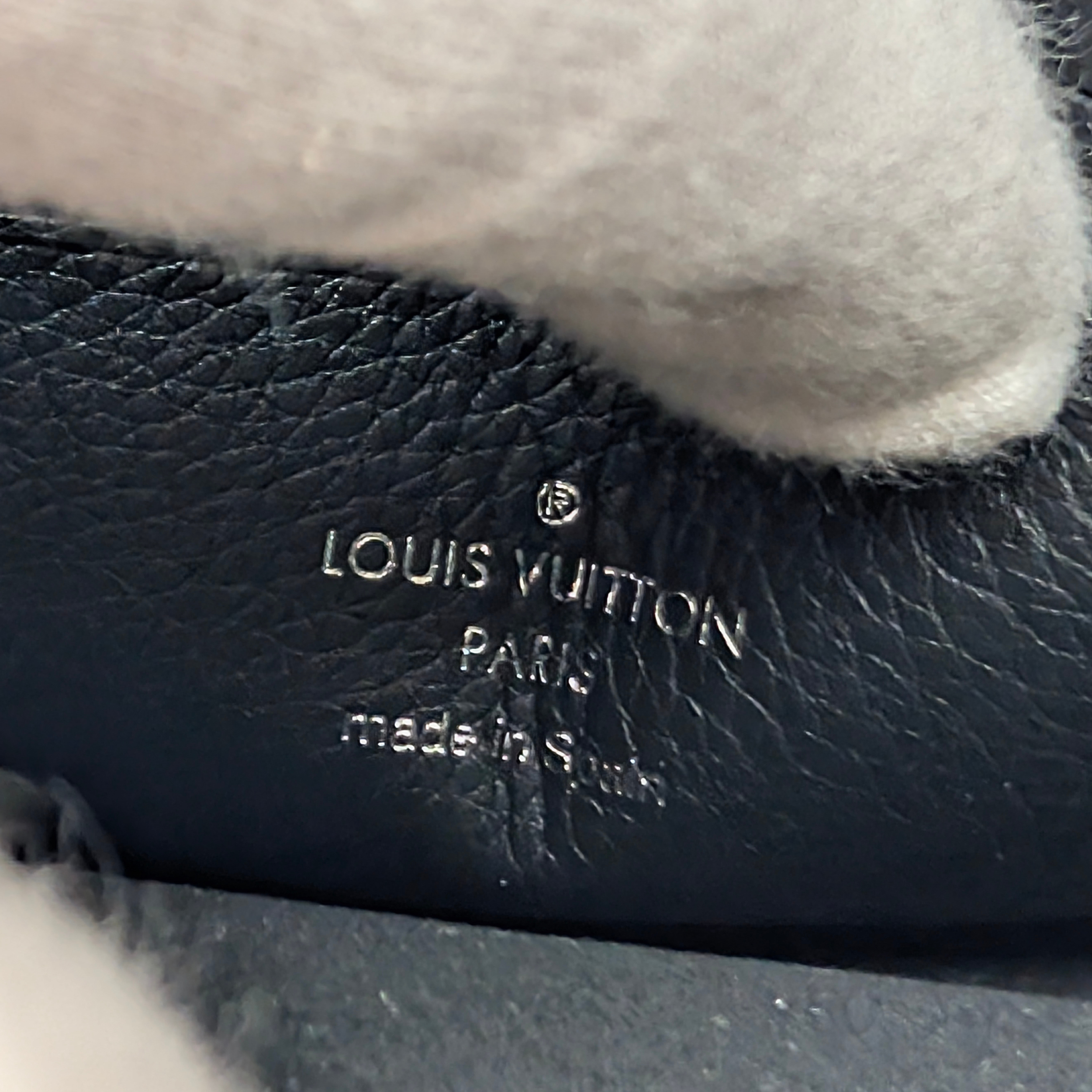 Louis Vuitton MyLockMe Chain Pochette Black Bag