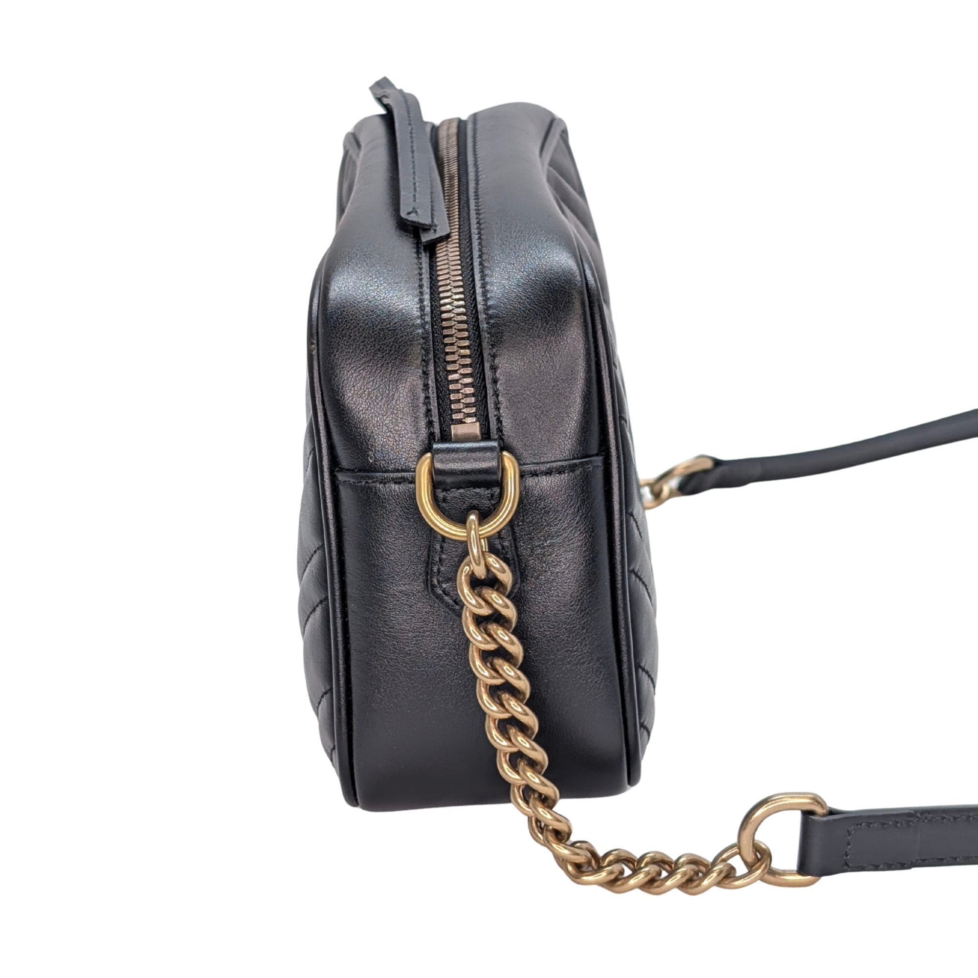Gucci GG Marmont Small Shoulder Bag Black