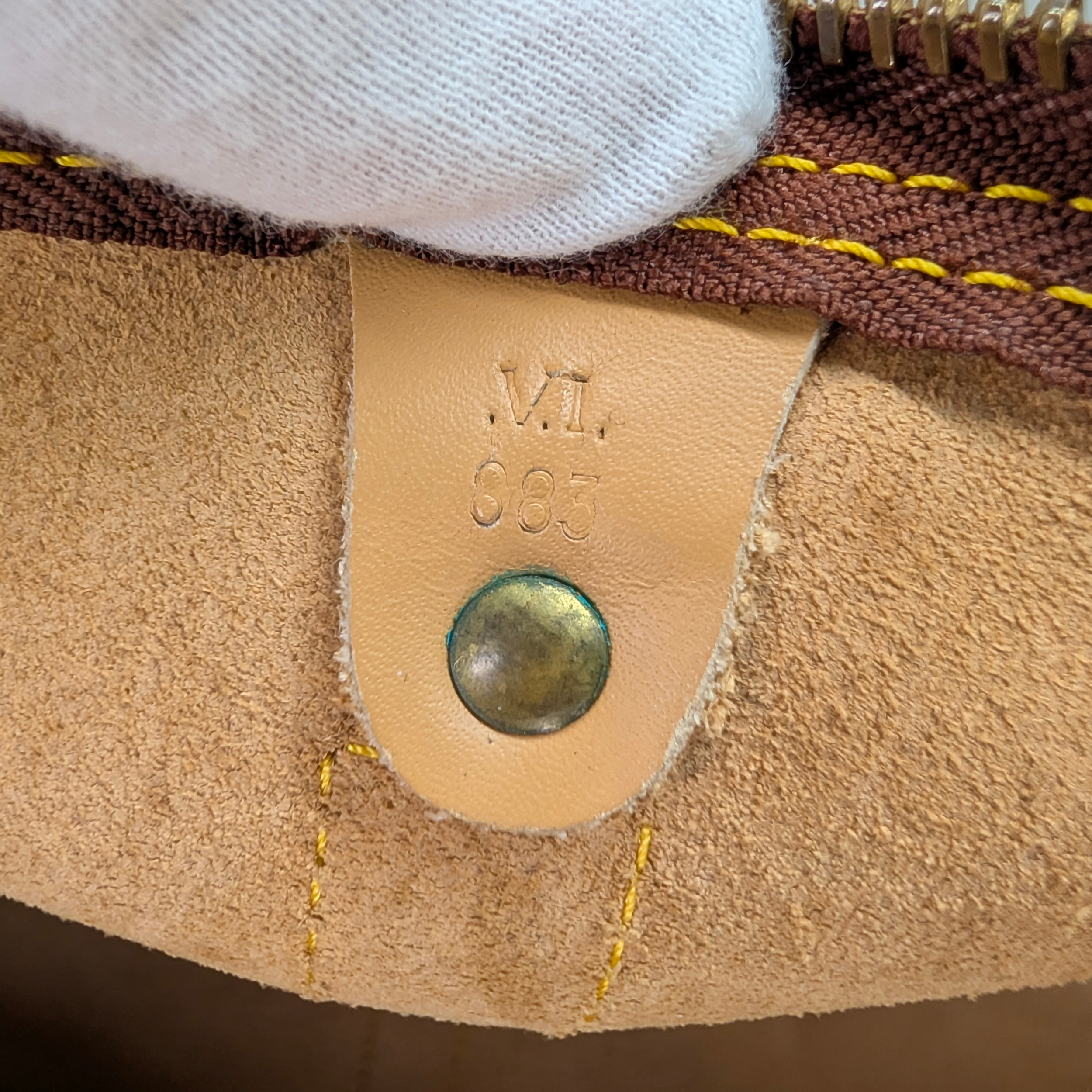 Louis Vuitton Keepall 50 Epi Bag Yellow