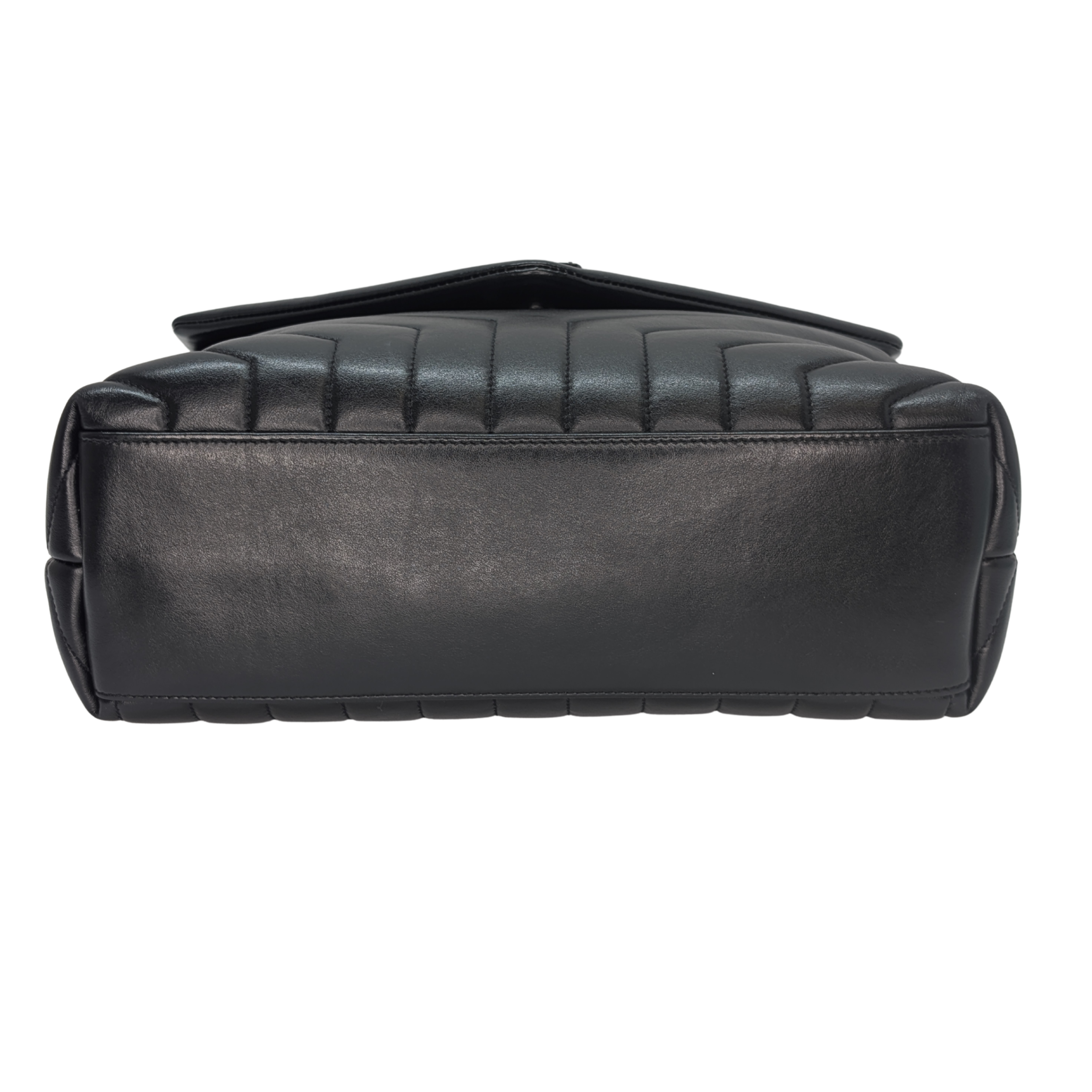 Saint Laurent Loulou Toy Medium Shoulder Bag Black