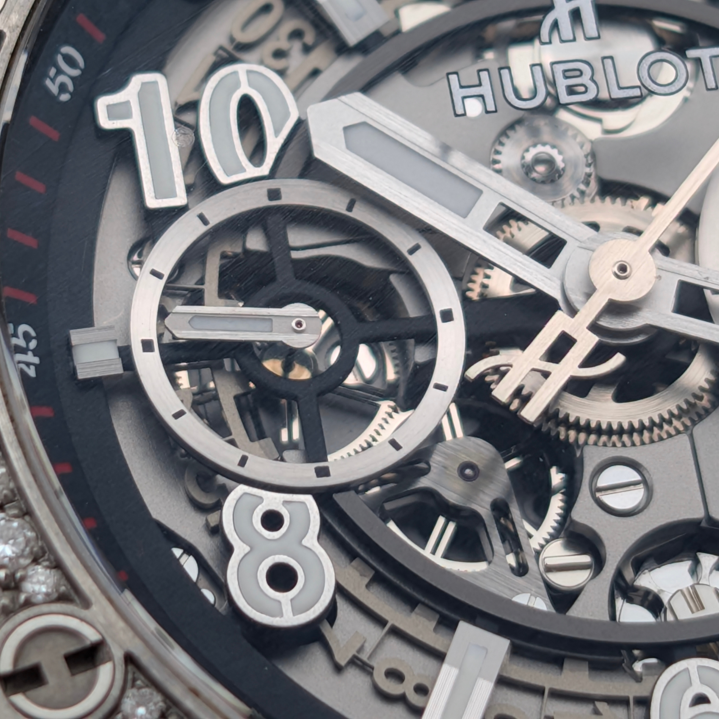 Hublot Big Bang Unico Titanium Pavé 411.NX.1170.RX.1704 Diamond