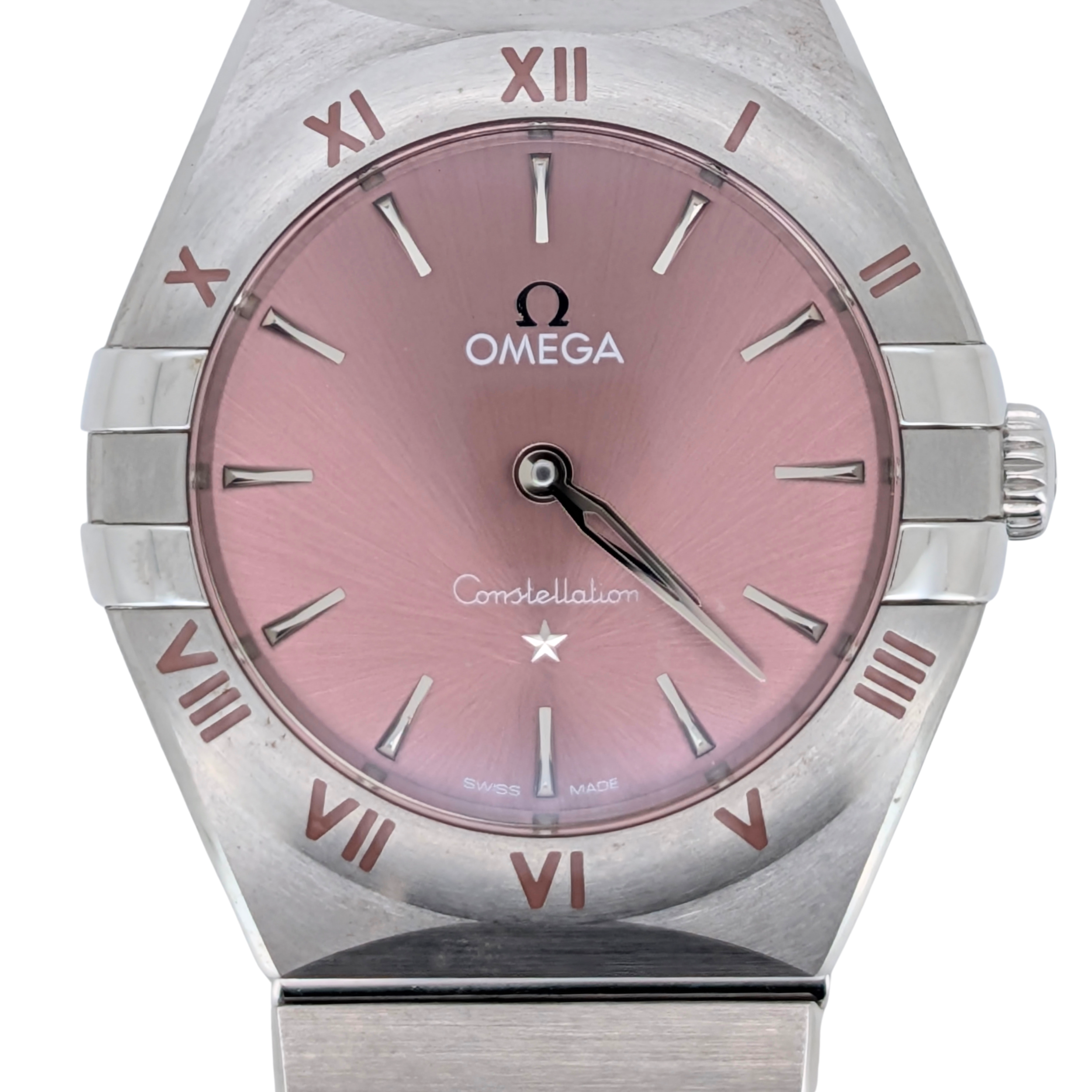 Omega 2022 Constellation 28 mm Pink Dial 131.10.28.60.11.001