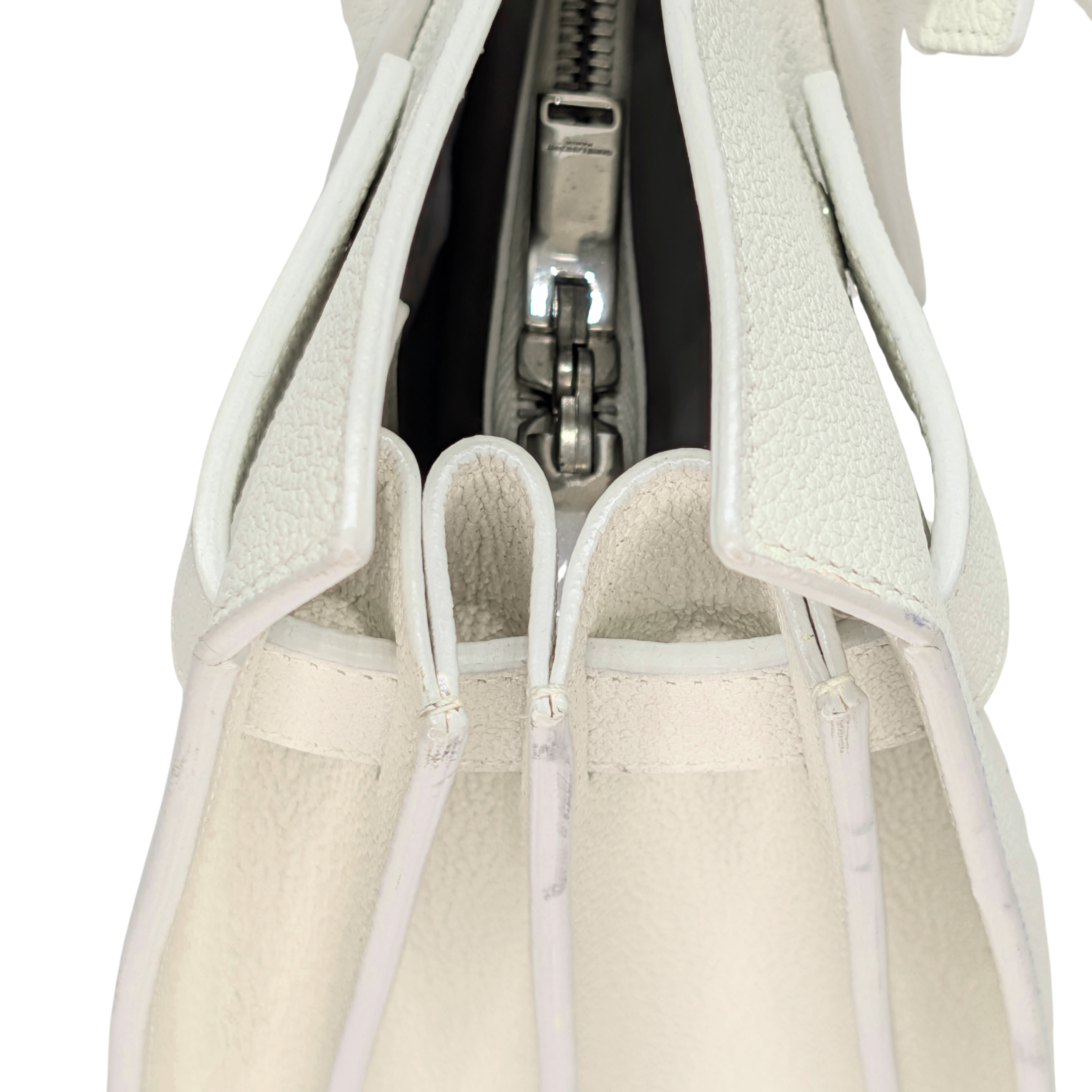Saint Laurent Sac De Jour Leather White