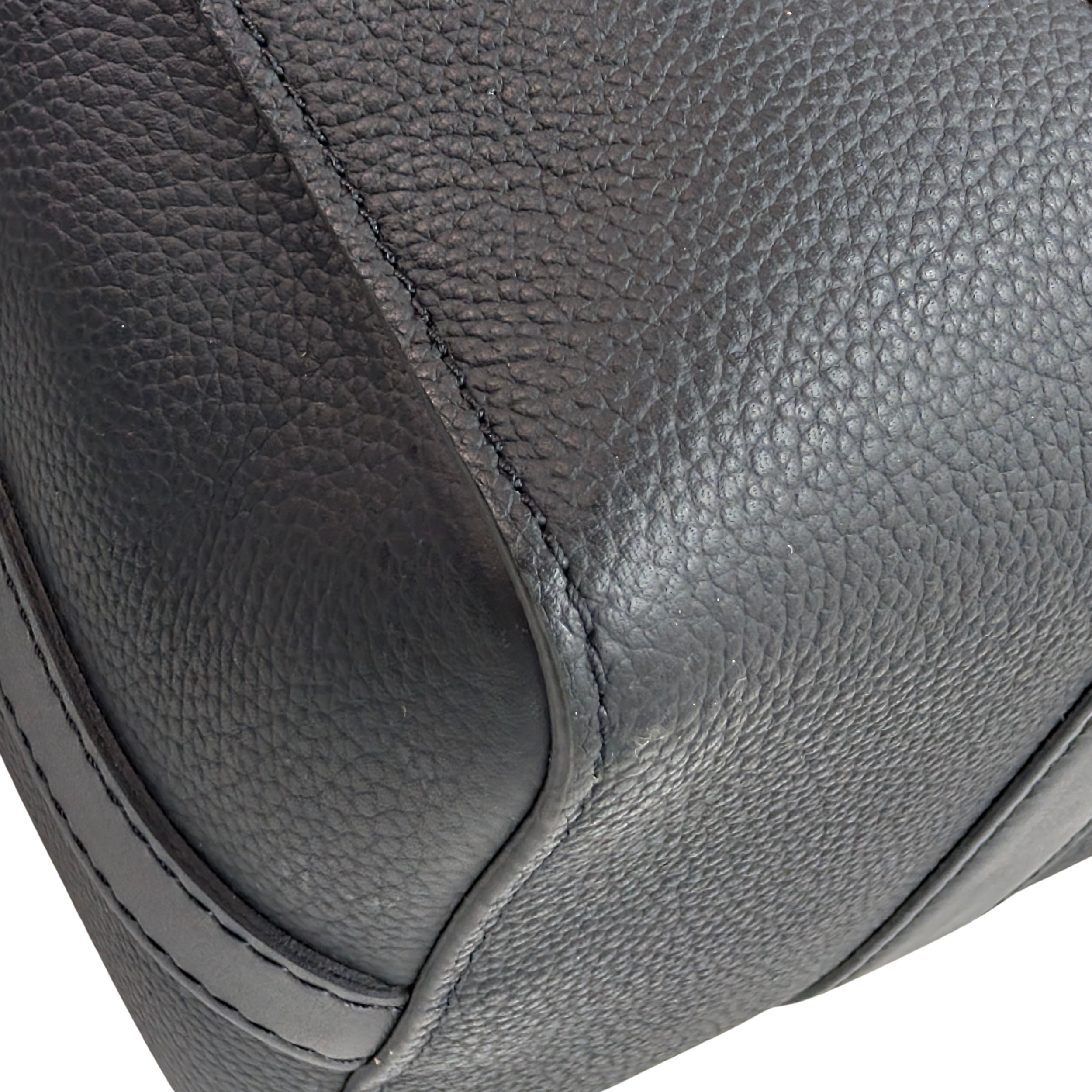 Louis Vuitton Aerogram City Keepall Grained Leather Black