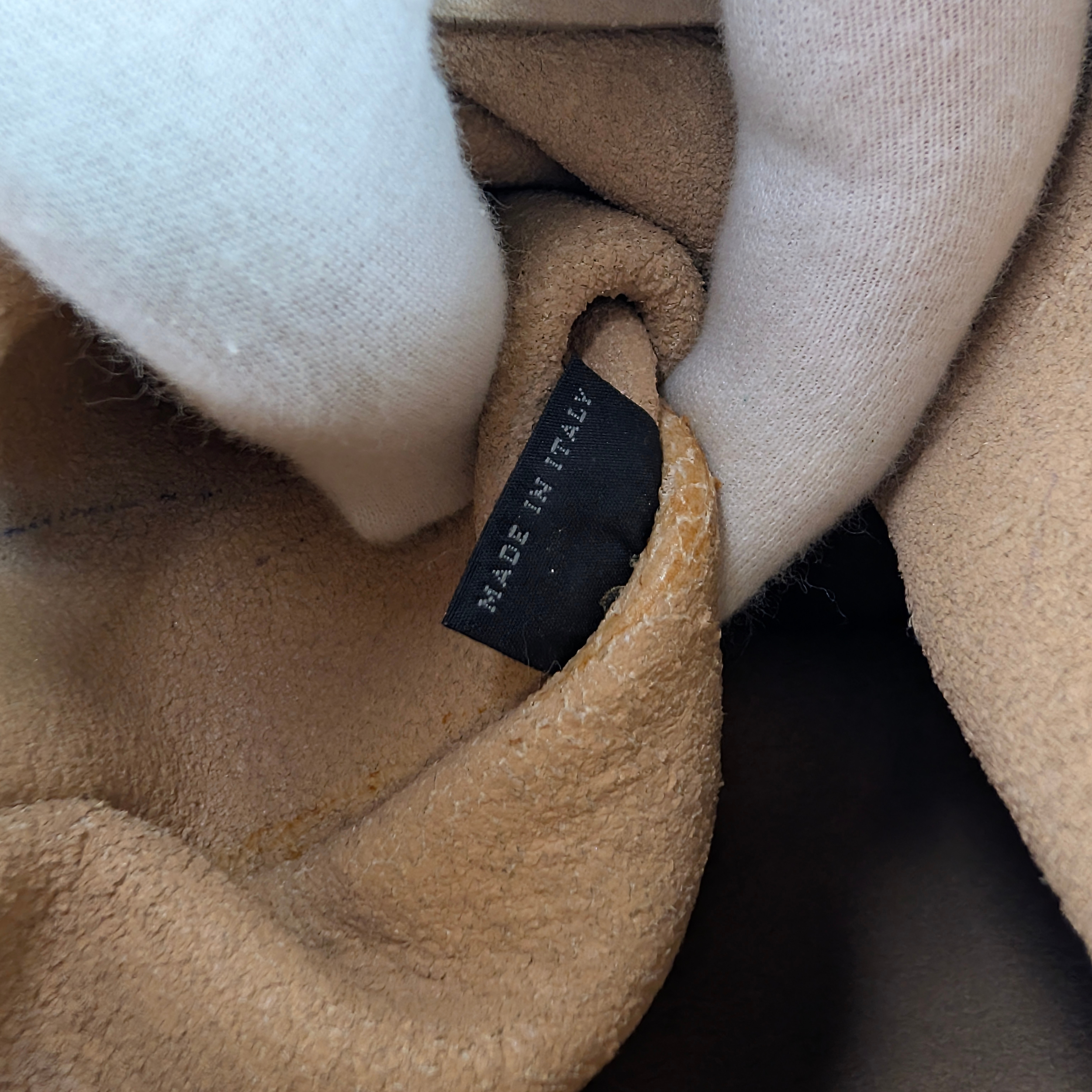 Prada Large Hobo Tote Bag Beige