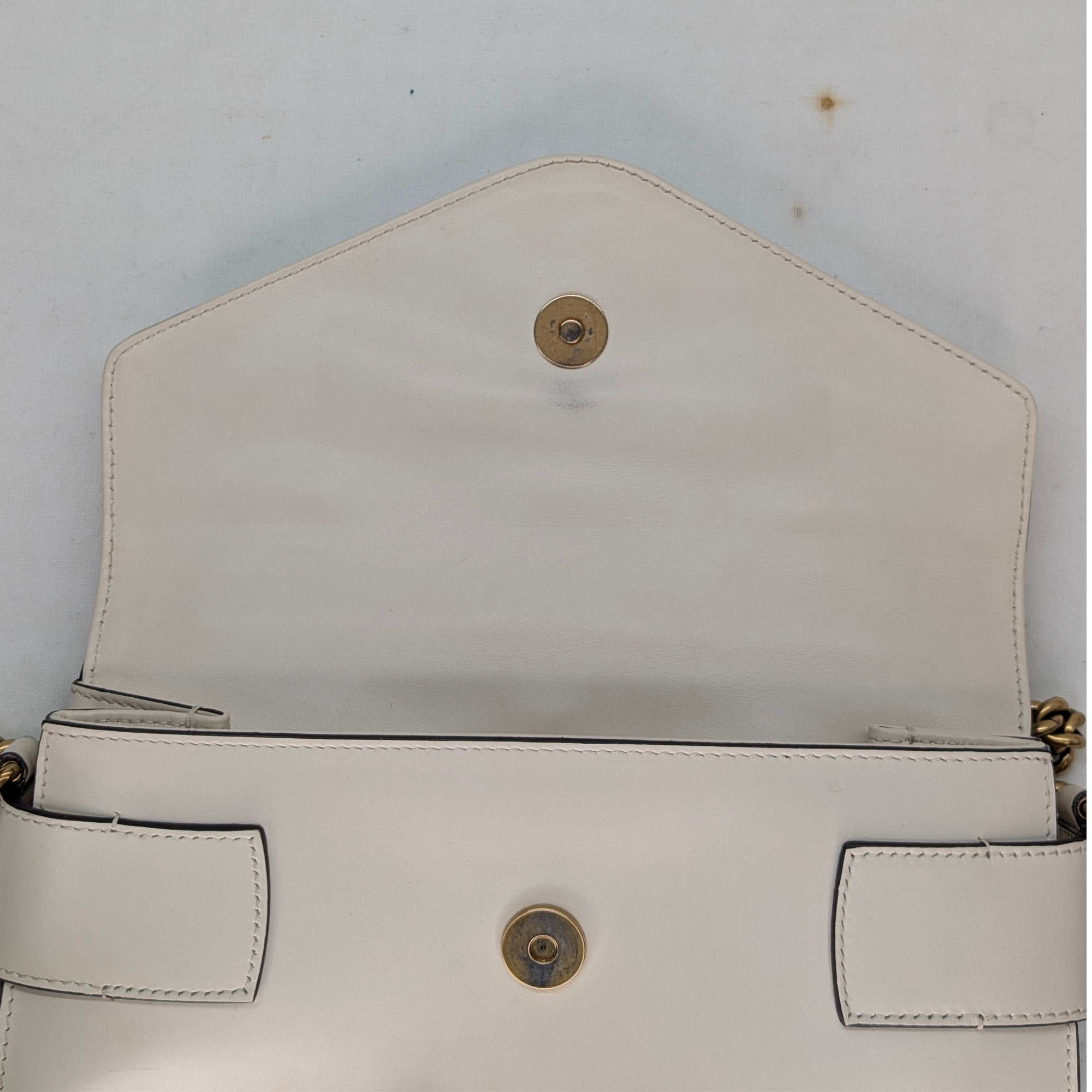 Gucci Mini Queen Margaret Broadway Bag Beige