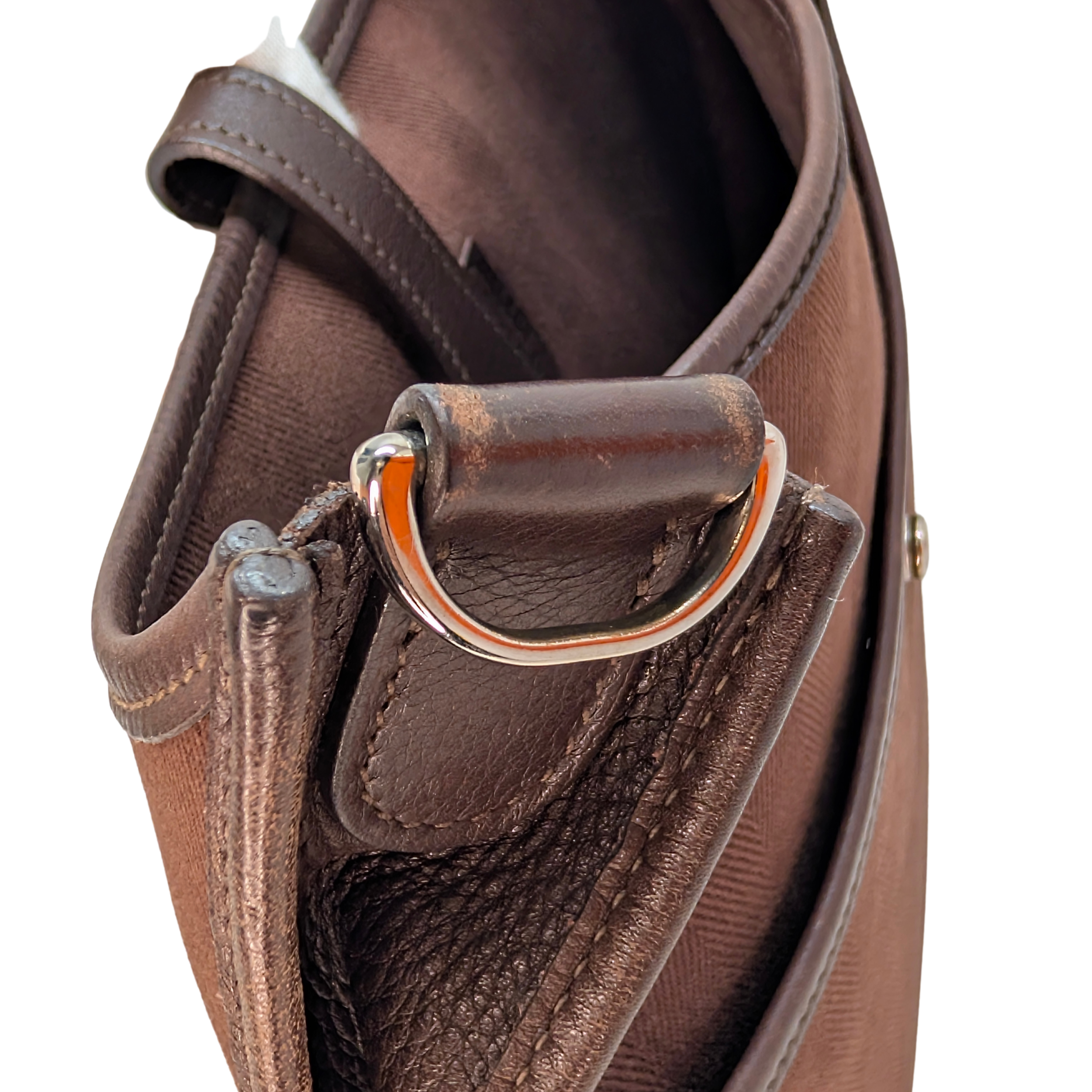 Hermes Evelyne I 29 PM Toile Brown Bag