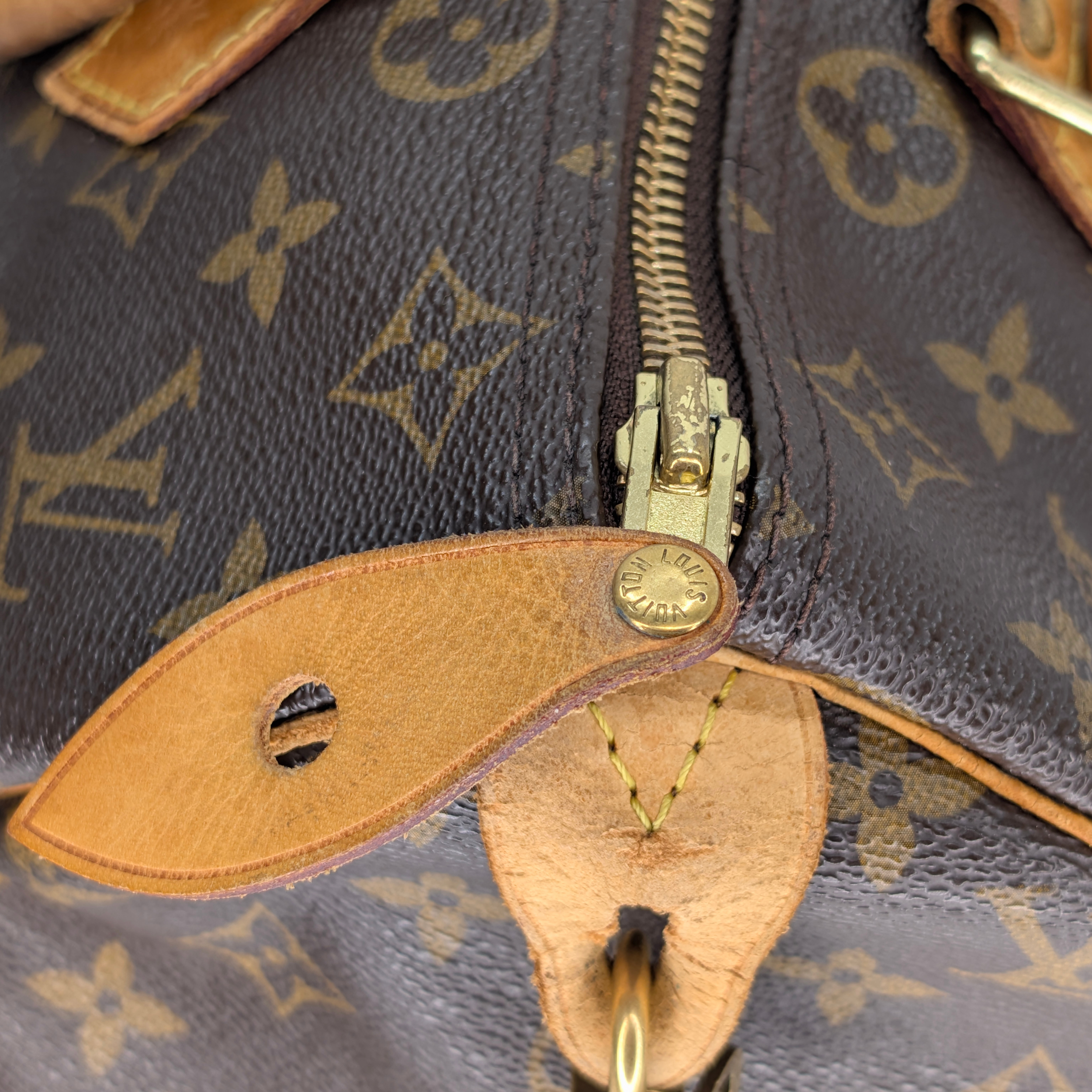 Louis Vuitton Monogram Speedy 30 Bag