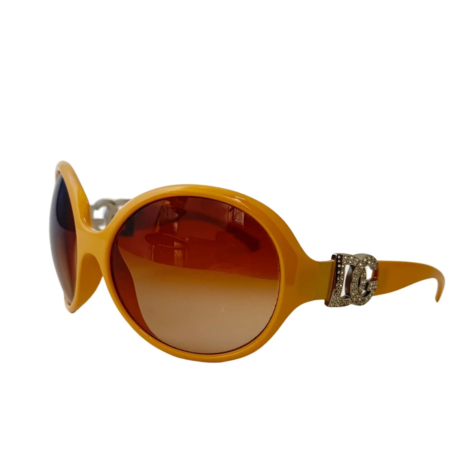 DOLCE & GABBANA 6030B Crystal Beige Gradient Sunglasses - Lost Designer