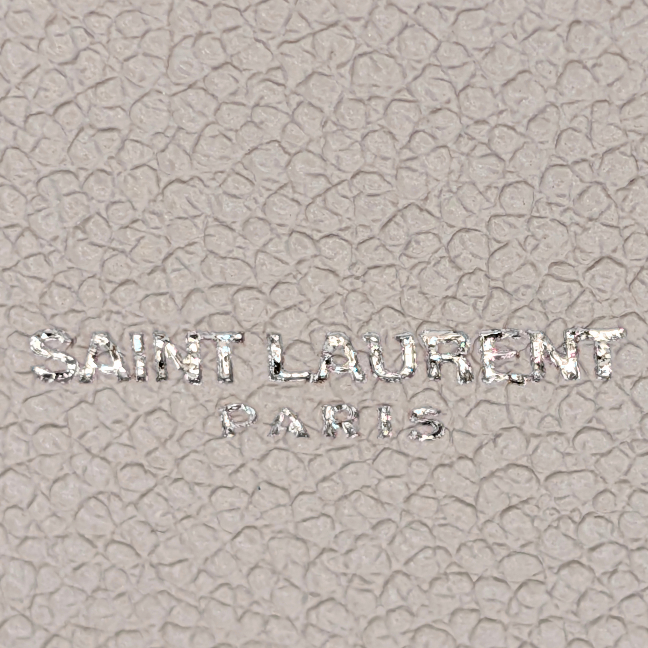 Saint Laurent Sac De Jour Leather White