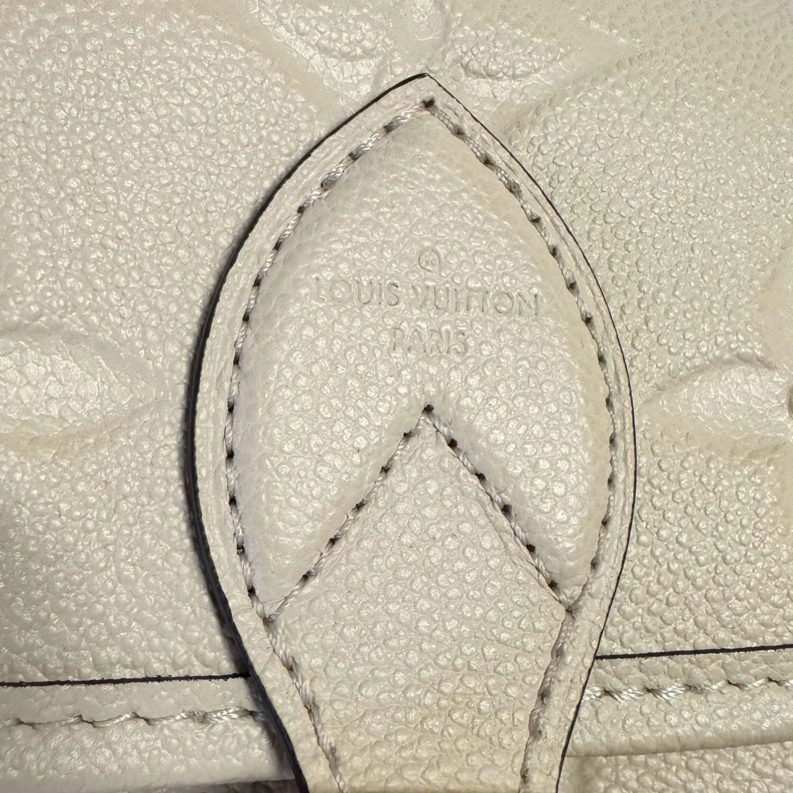 Louis Vuitton Giant Diane Monogram Leather Empreinte Shoulder Bag - Lost Designer