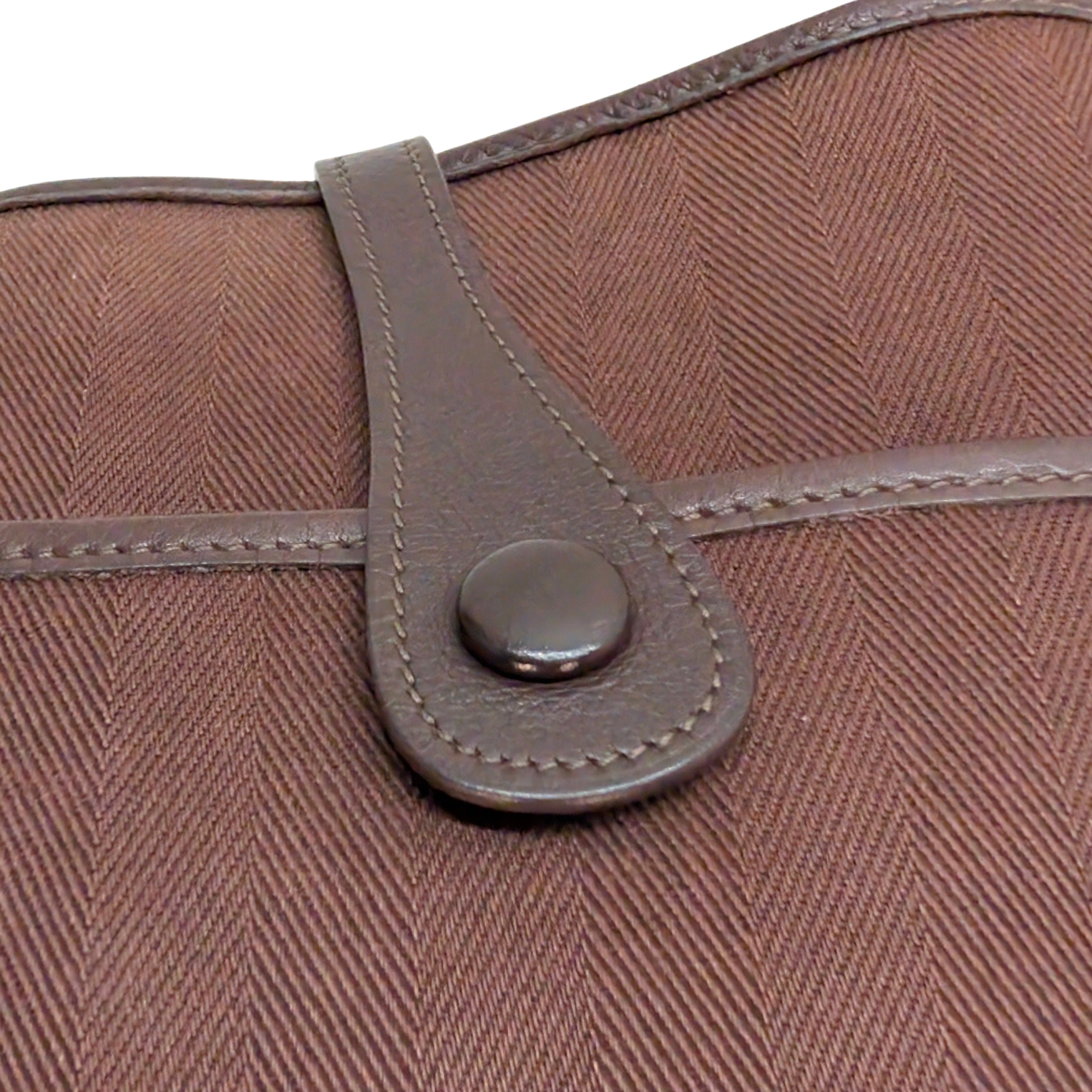Hermes Evelyne I 29 PM Toile Brown Bag