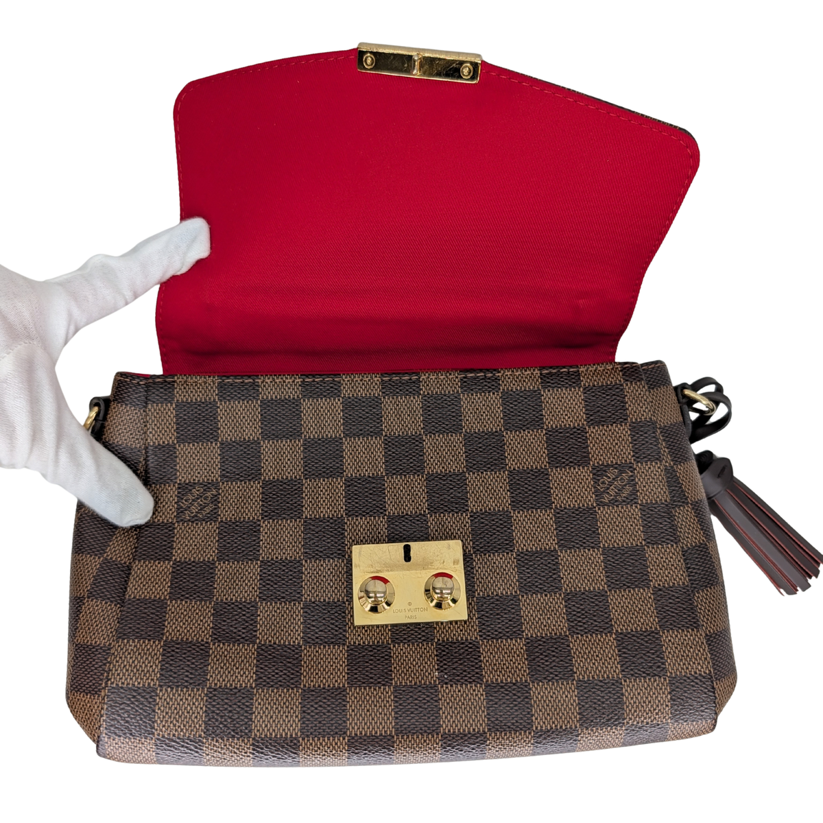 Louis Vuitton Croisette Damier Ebene Bag