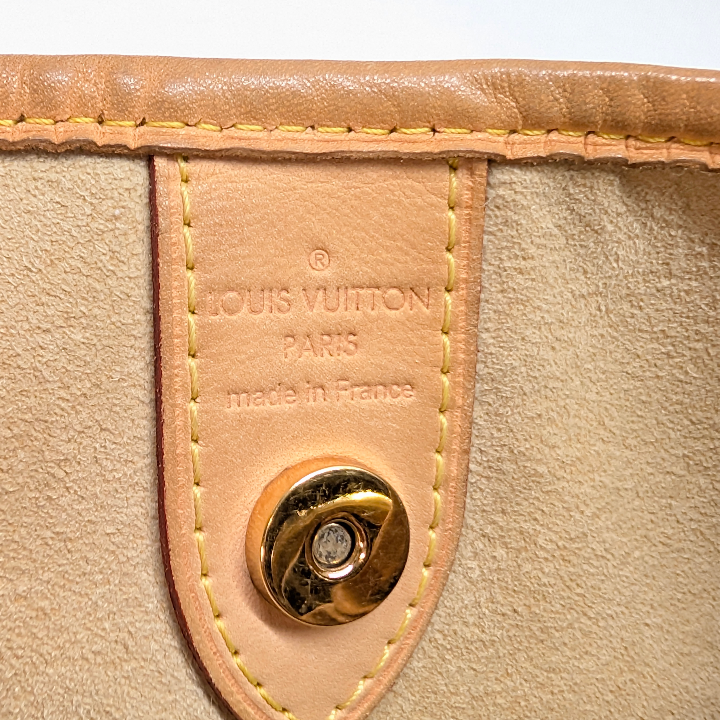 Louis Vuitton Gallera PM Damier Azur Shoulder Bag