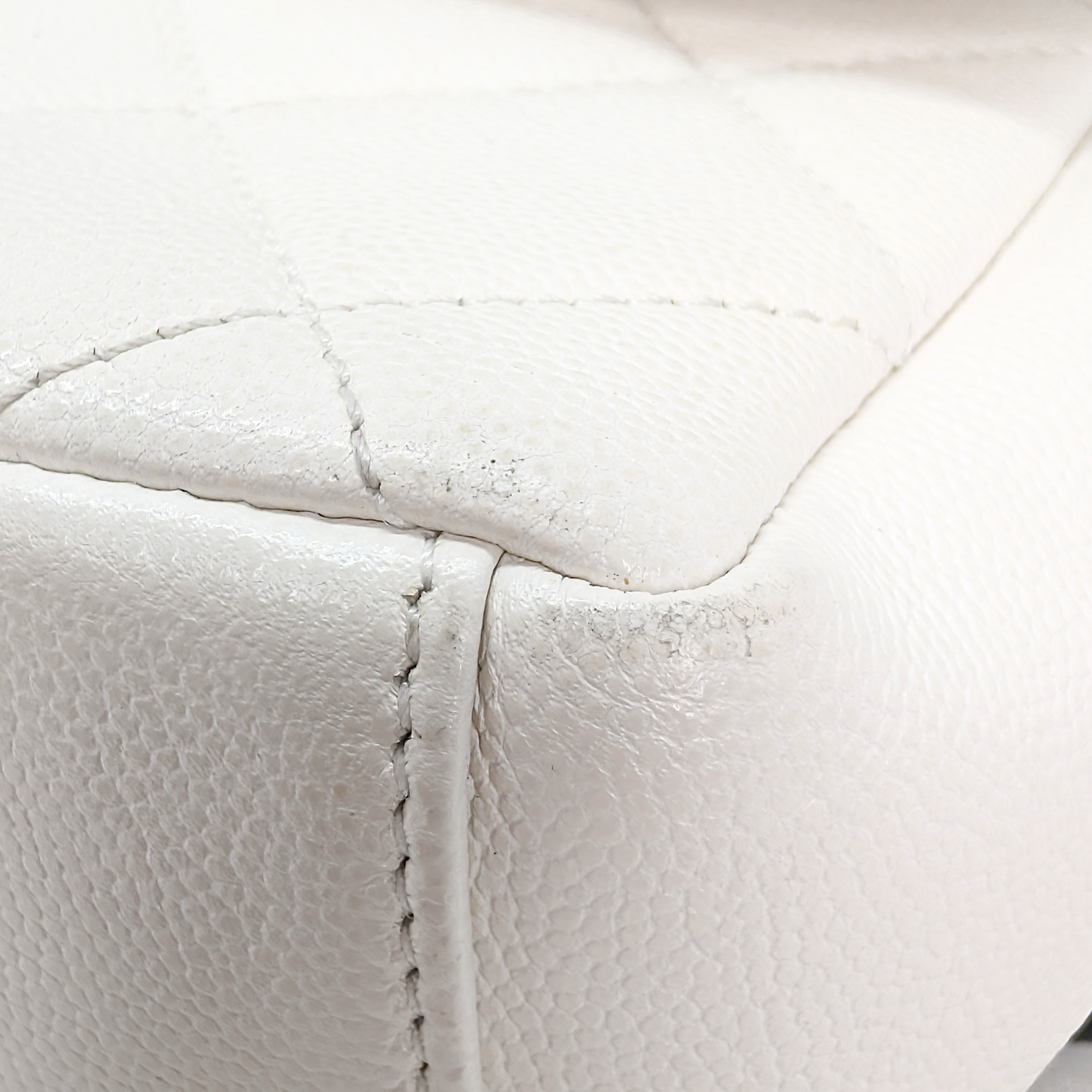 Chanel My Everything Flap Caviar Crossbody Bag White