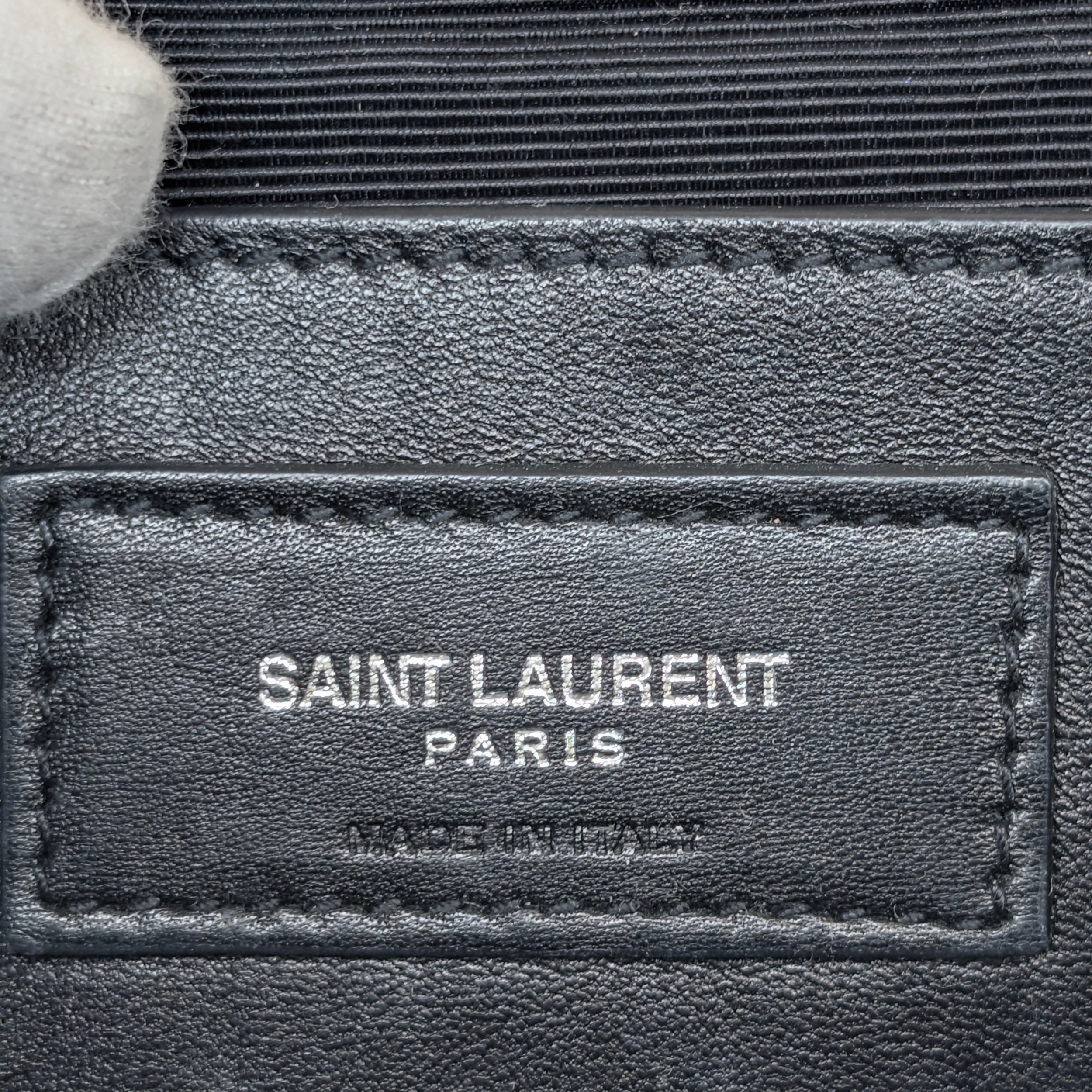 Saint Laurent Medium Envelope Bag Marble Pink