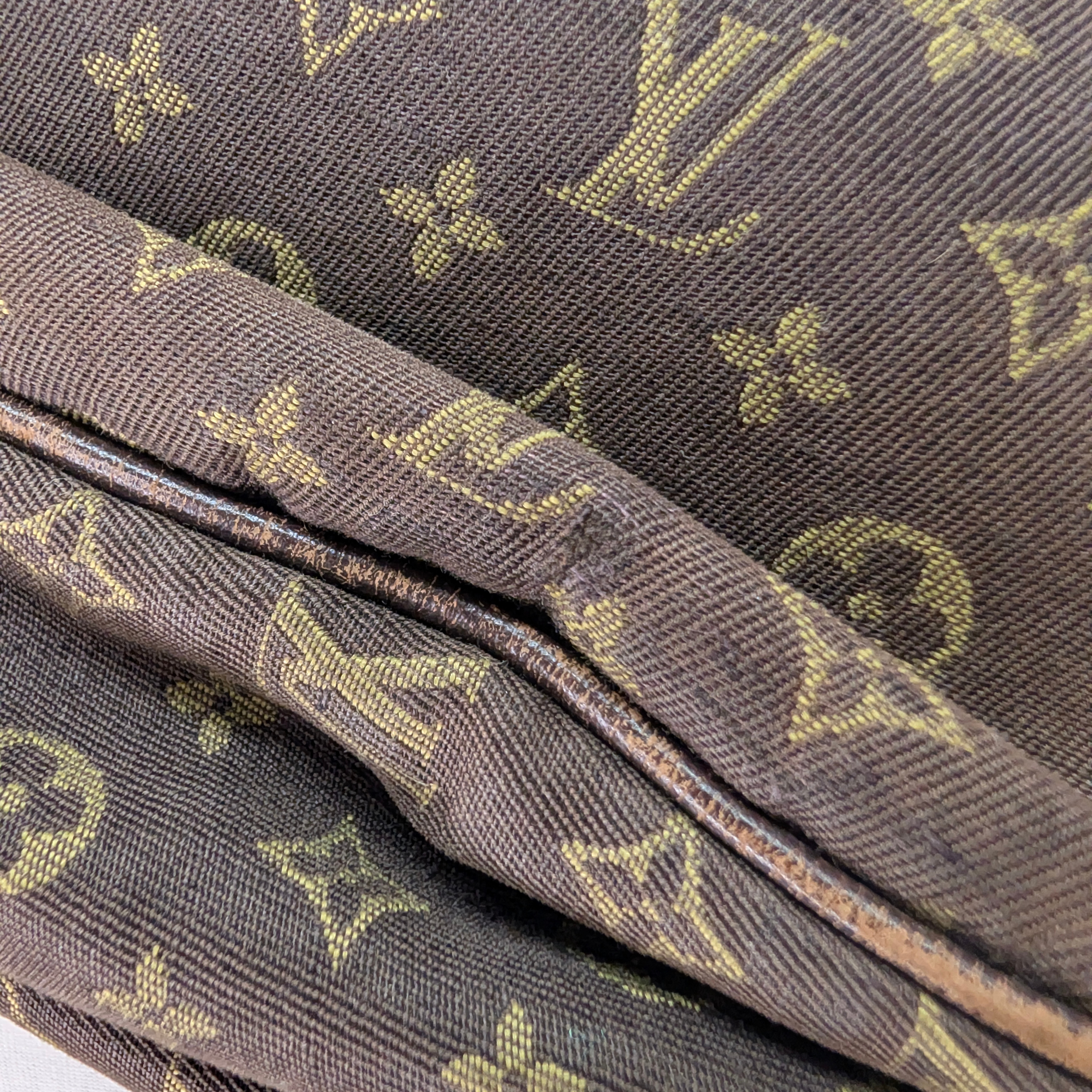 Louis Vuitton Saumur 30 Mini Lin Monogram Crossbody Bag