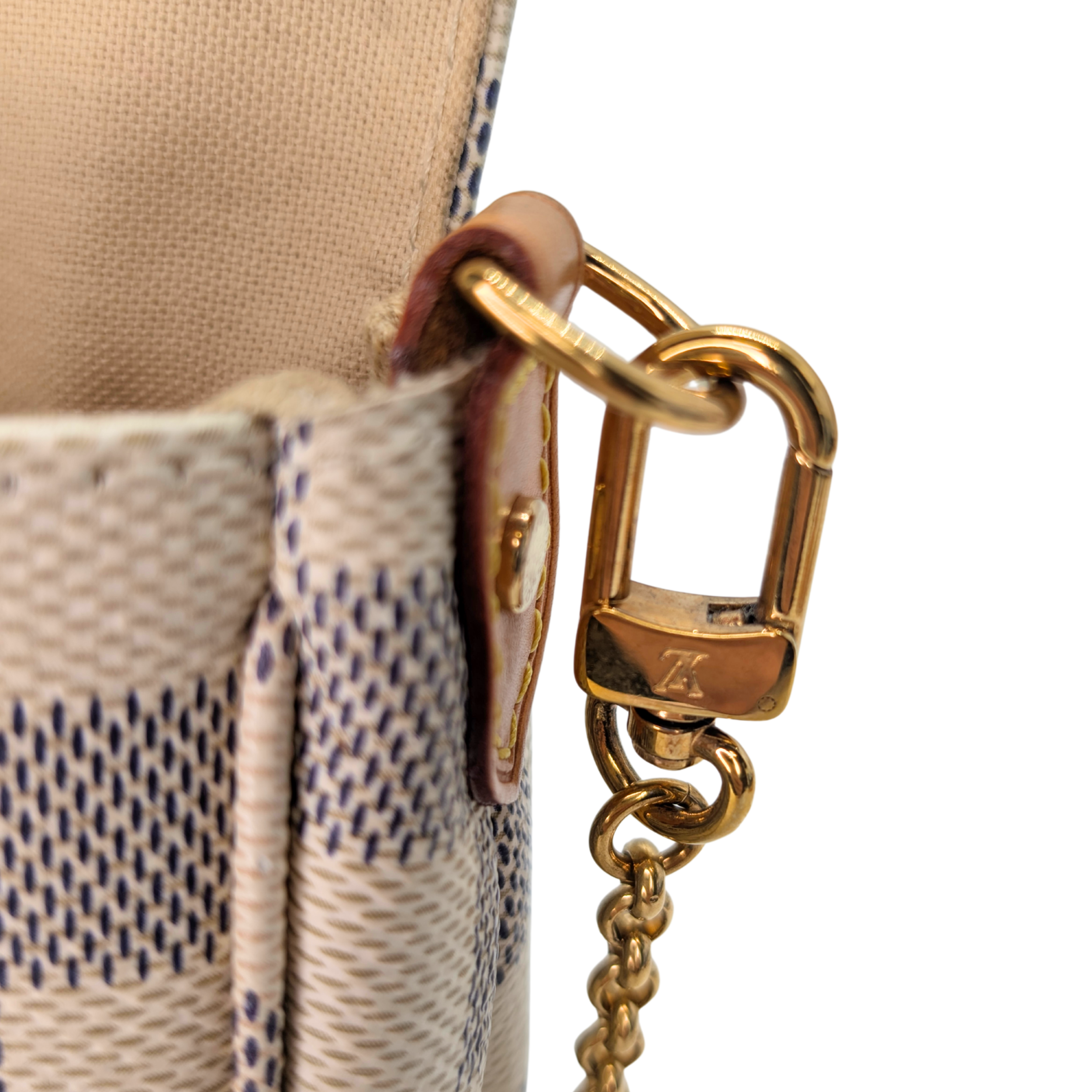 Louis Vuitton Favorite Damier Azur Bag
