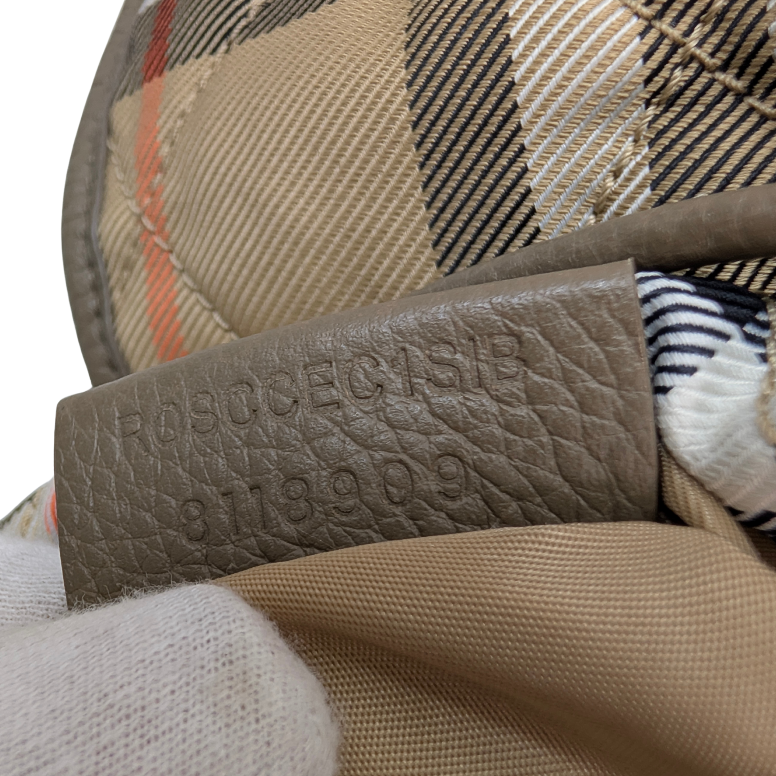 Burberry Padded Mini horseshoe backpack